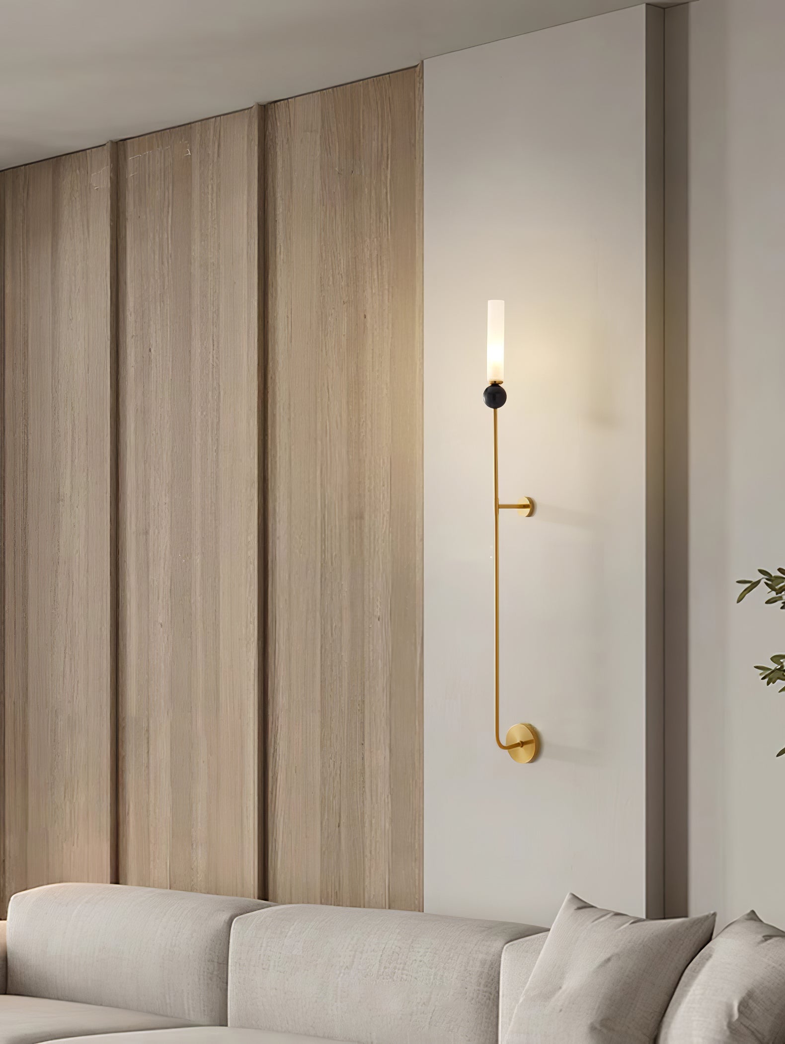 Casoreth Applique Murale Verticale en Marbre Moderne - Neutralighting