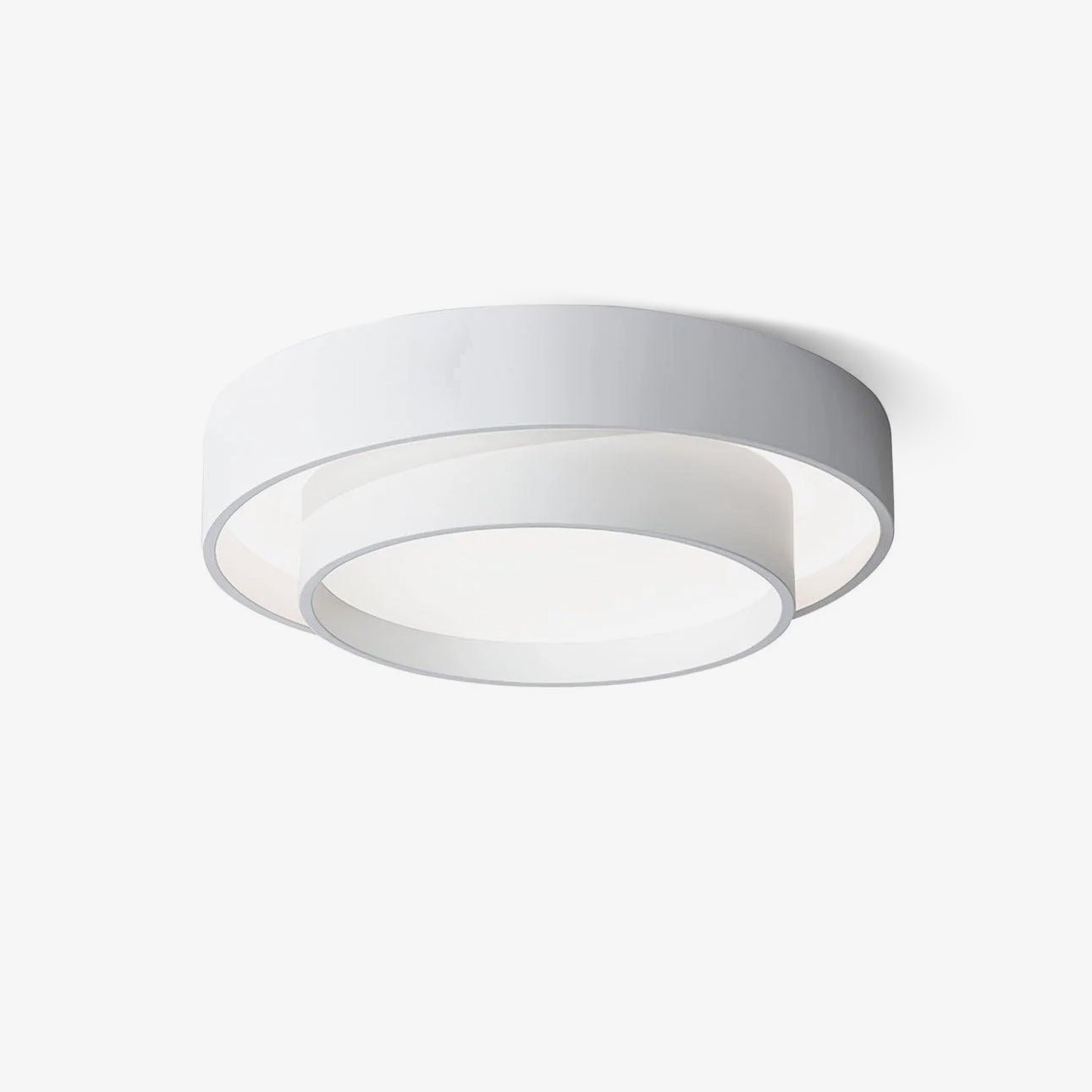 Lustra Ceiling Light Double Layers Modern Cylinder - Letslighting