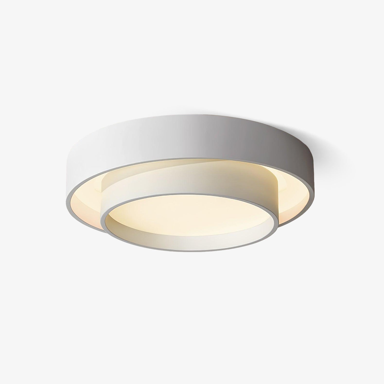 Lustra Ceiling Light Double Layers Modern Cylinder - Letslighting