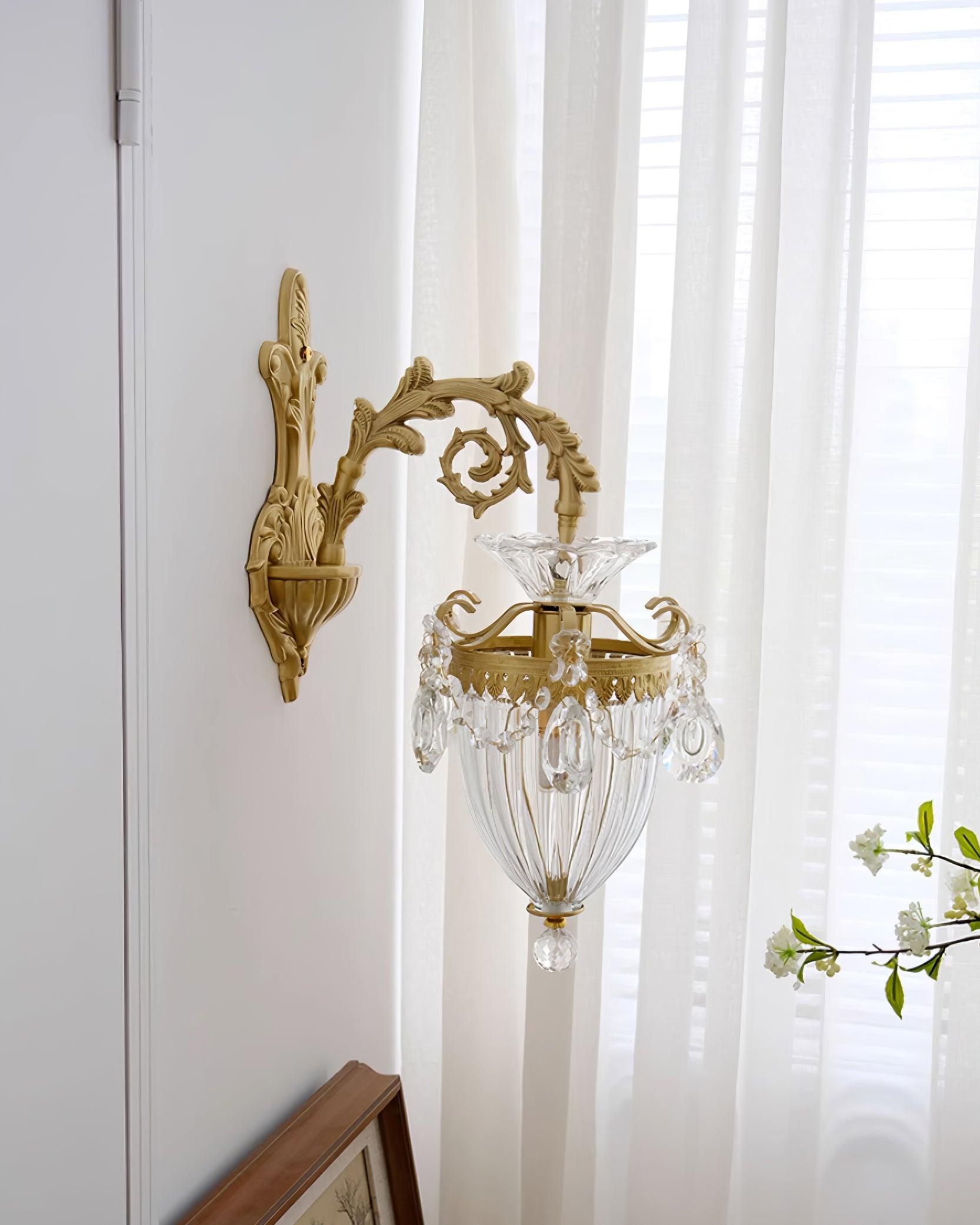 Elosia Gold Double Wall Lamp - Neutralighting