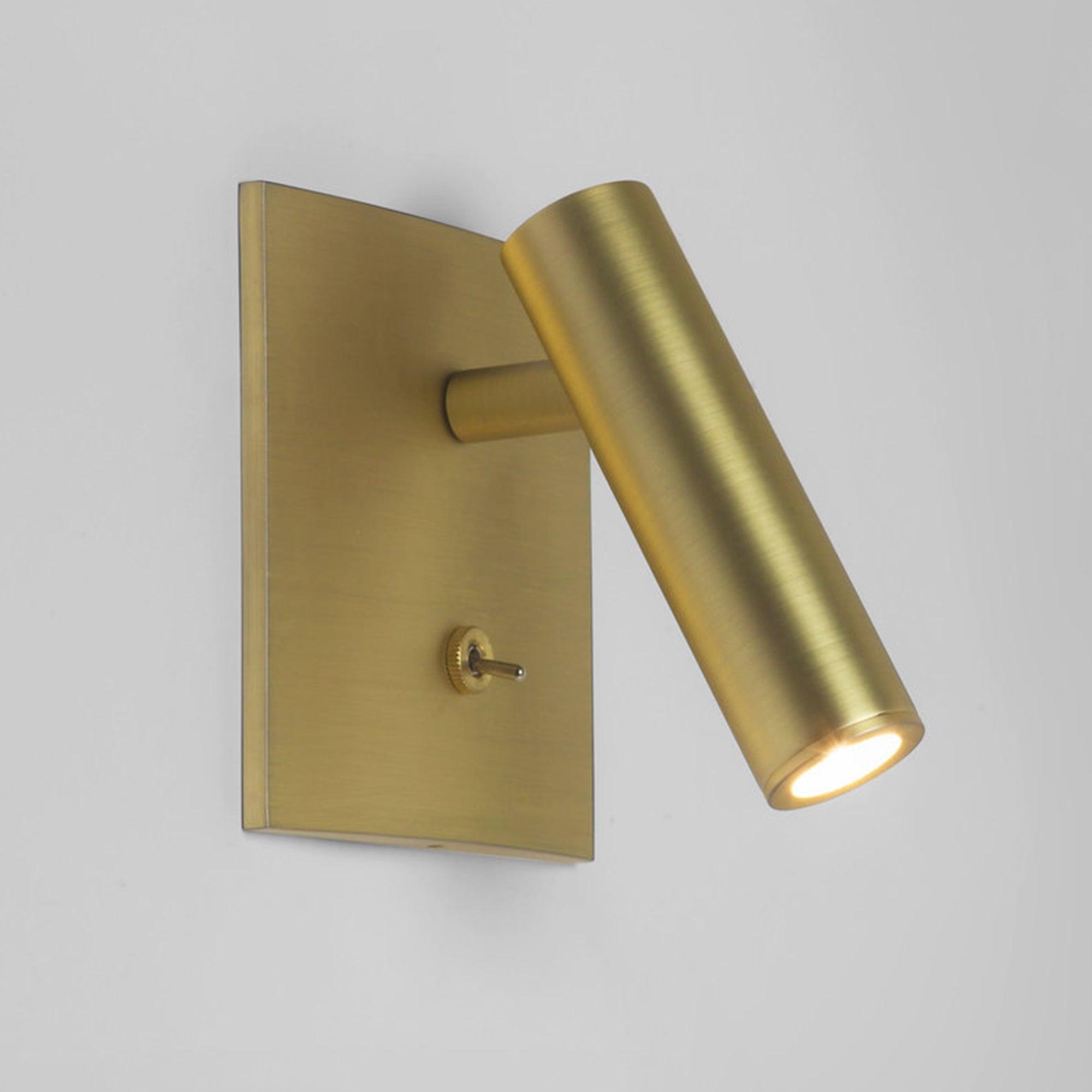 Astra Applique Murale Micro Carrée Spot Avec Interrupteur - Neutralighting