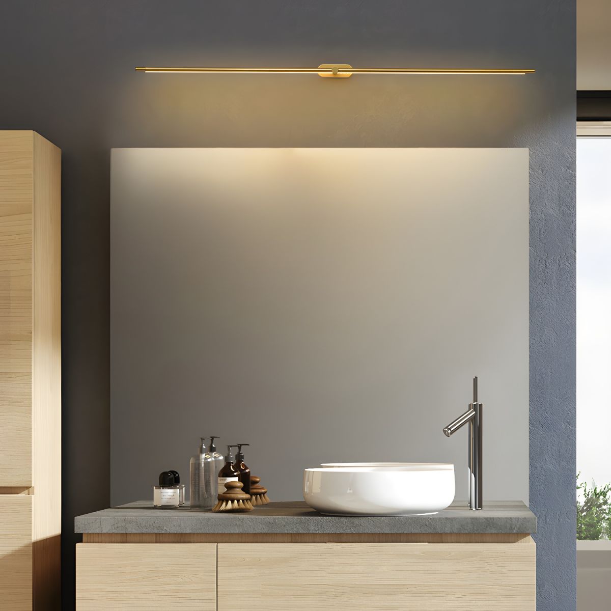 Lustra Applique Murale Linéaire Minimaliste Rechargeable - Neutralighting