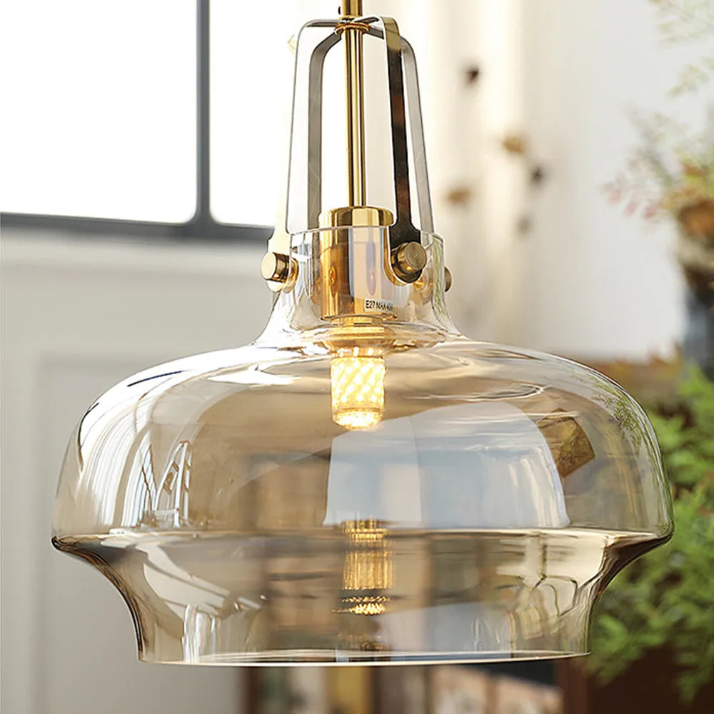 Valentina Pendant Light Glass  Modern Unique Shaped