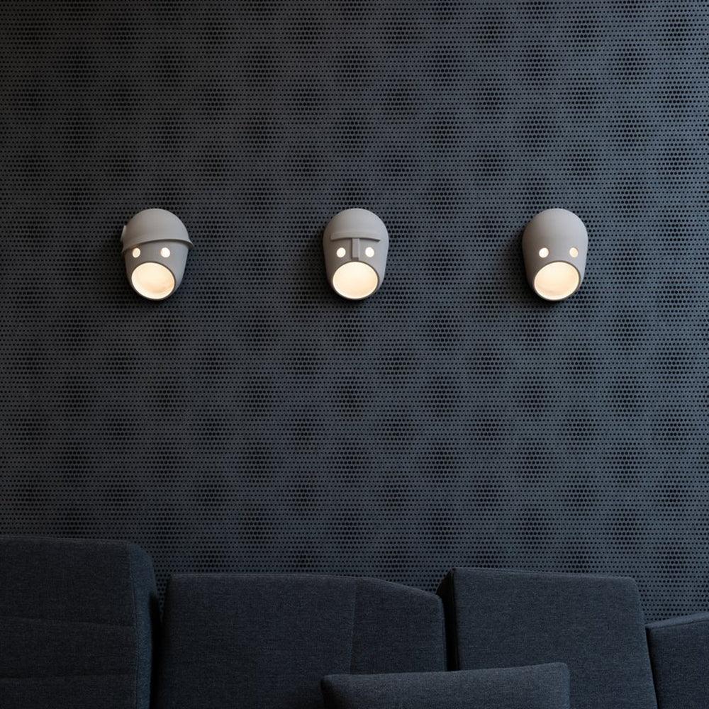 Mask Applique Murale en Résine Créativité Individuelle - Neutralighting