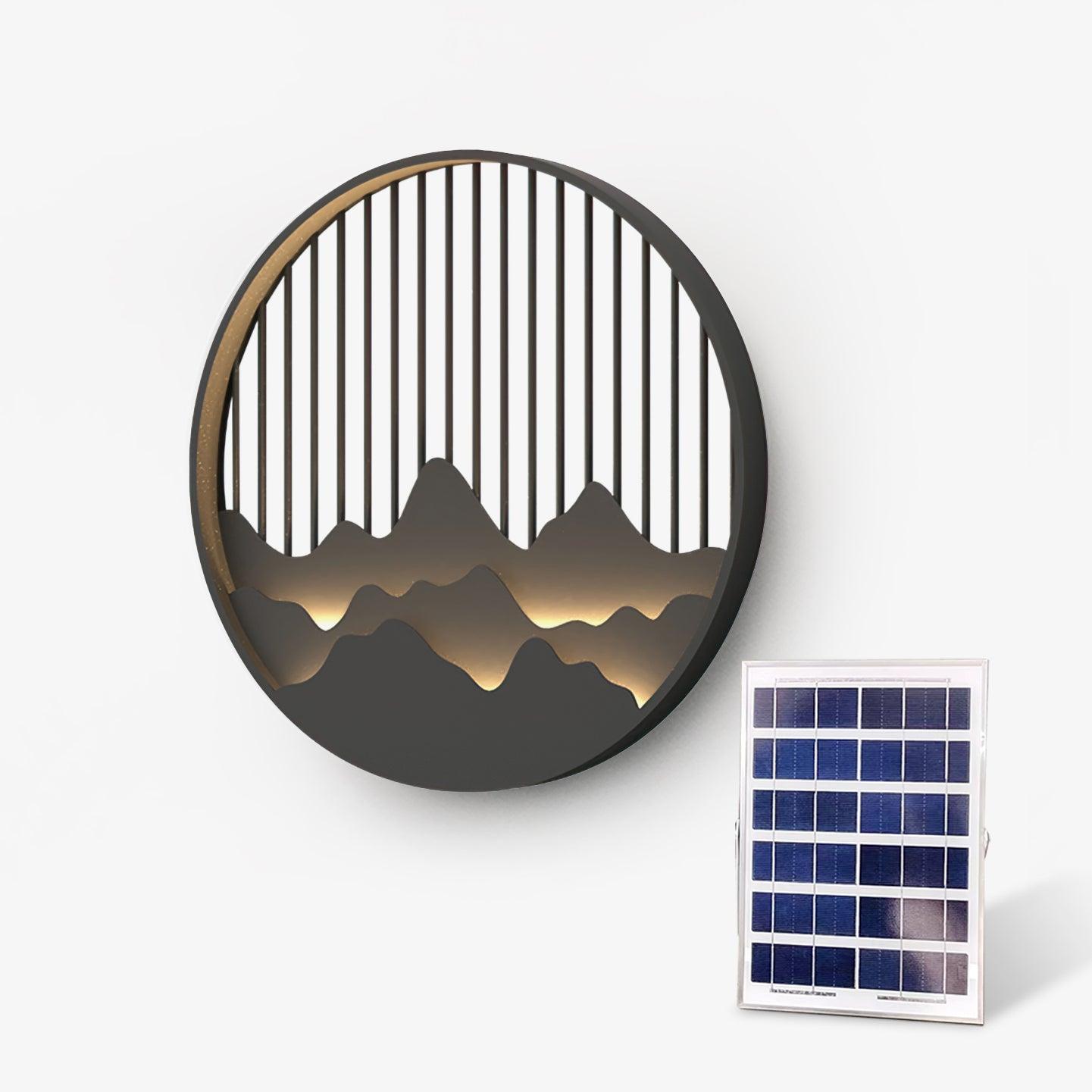 Sumi Mountain Circular Wall Light - Letslighting