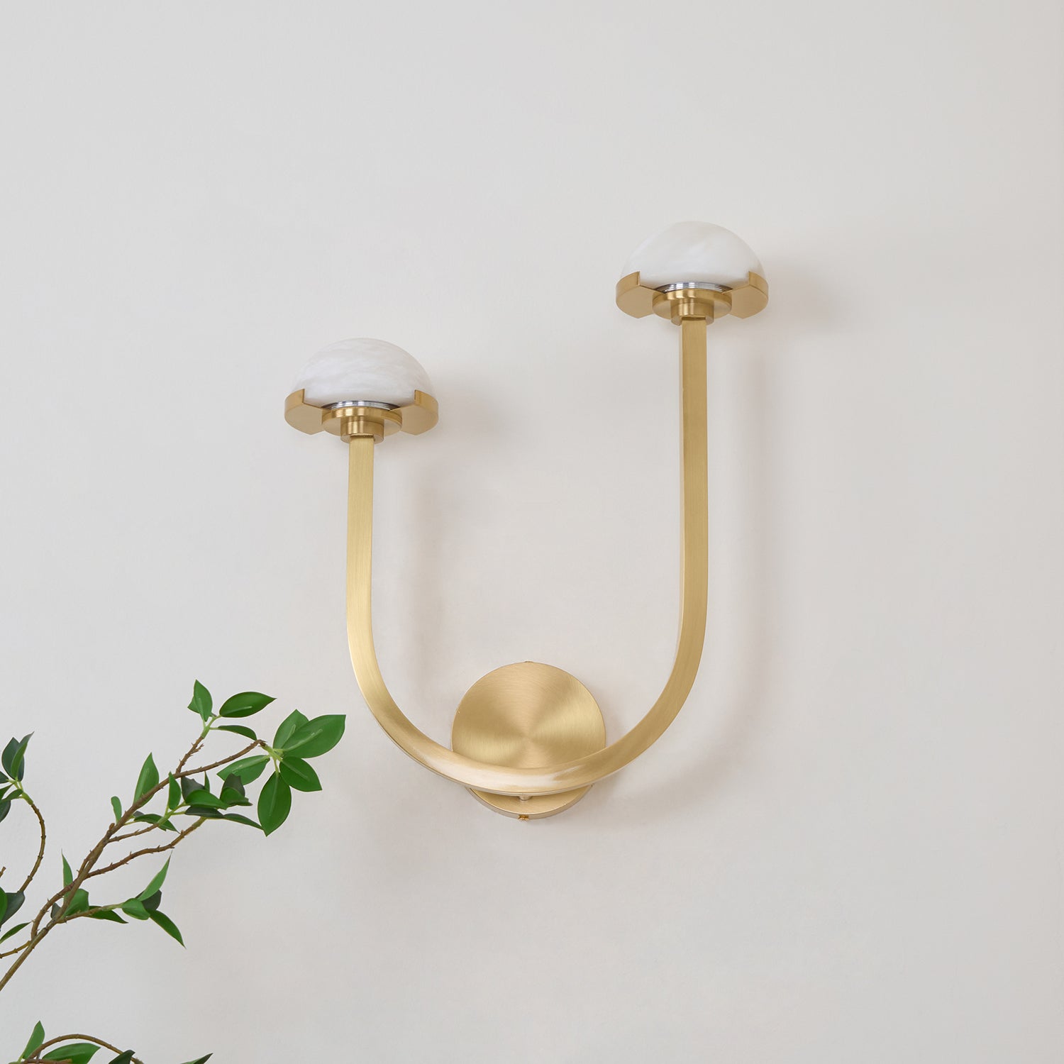 Vitalira Double Alabaster Wall Light - Letslighting