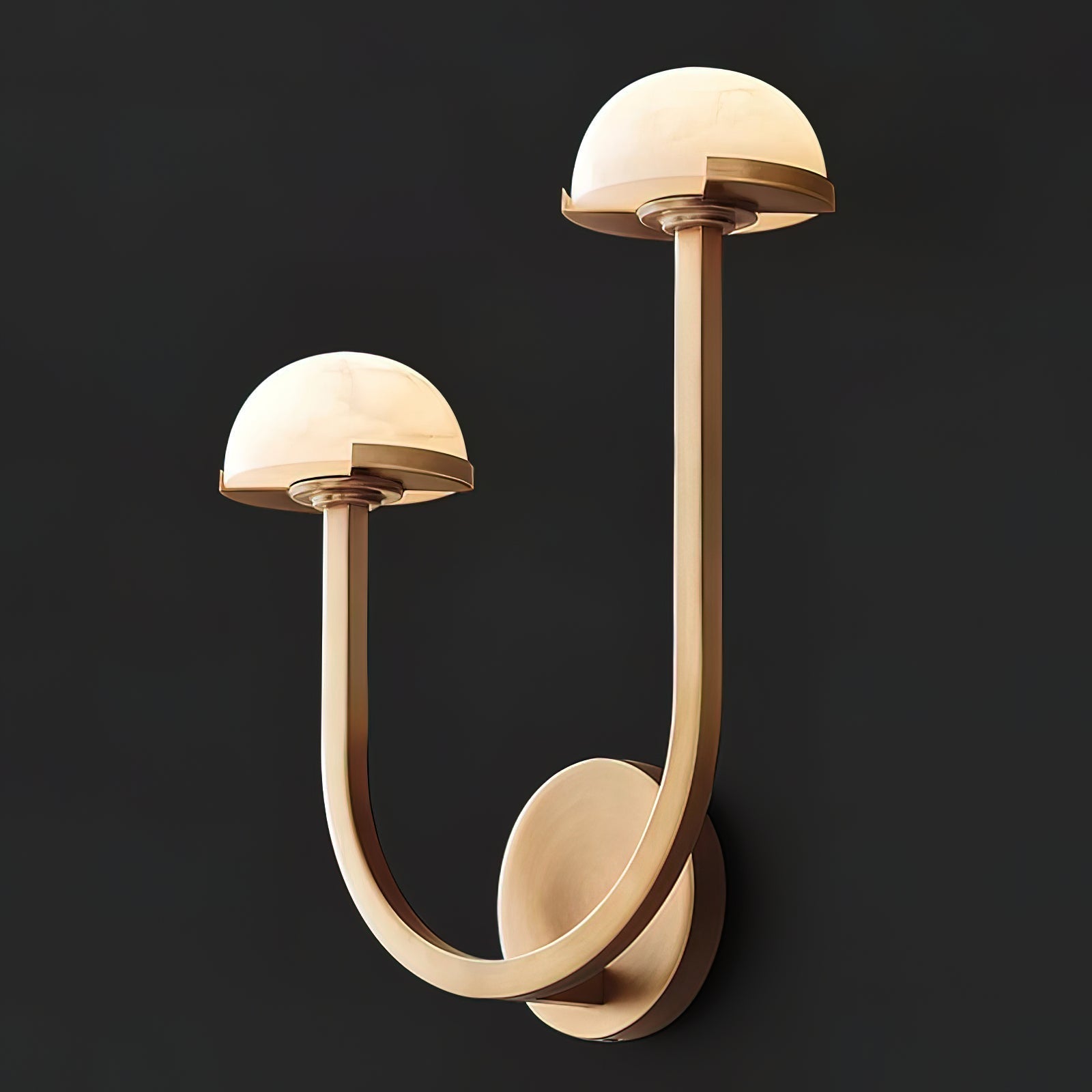 Vitalira Double Alabaster Wall Light - Letslighting