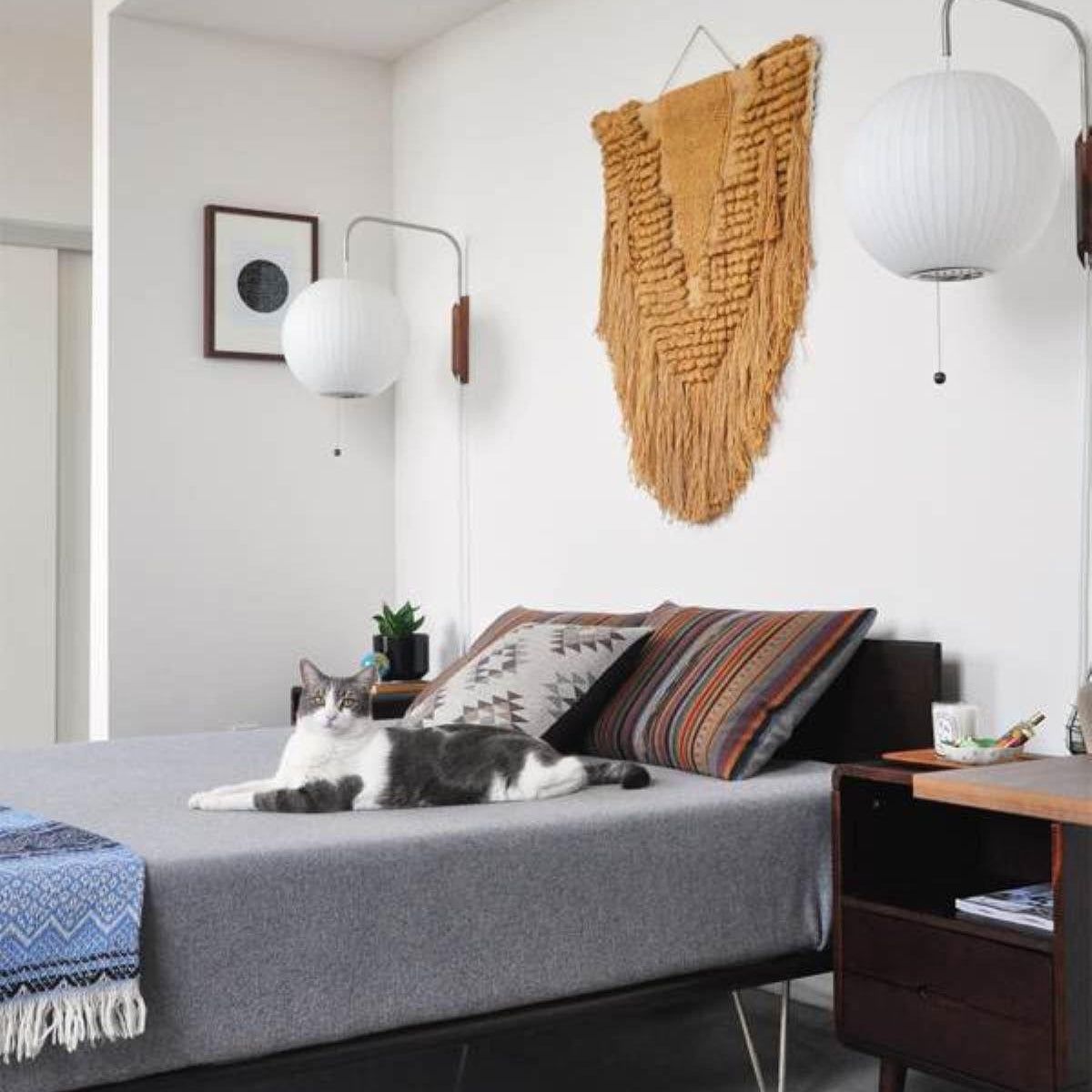 Lustra Wall Sconce Walnut Ball - Letslighting