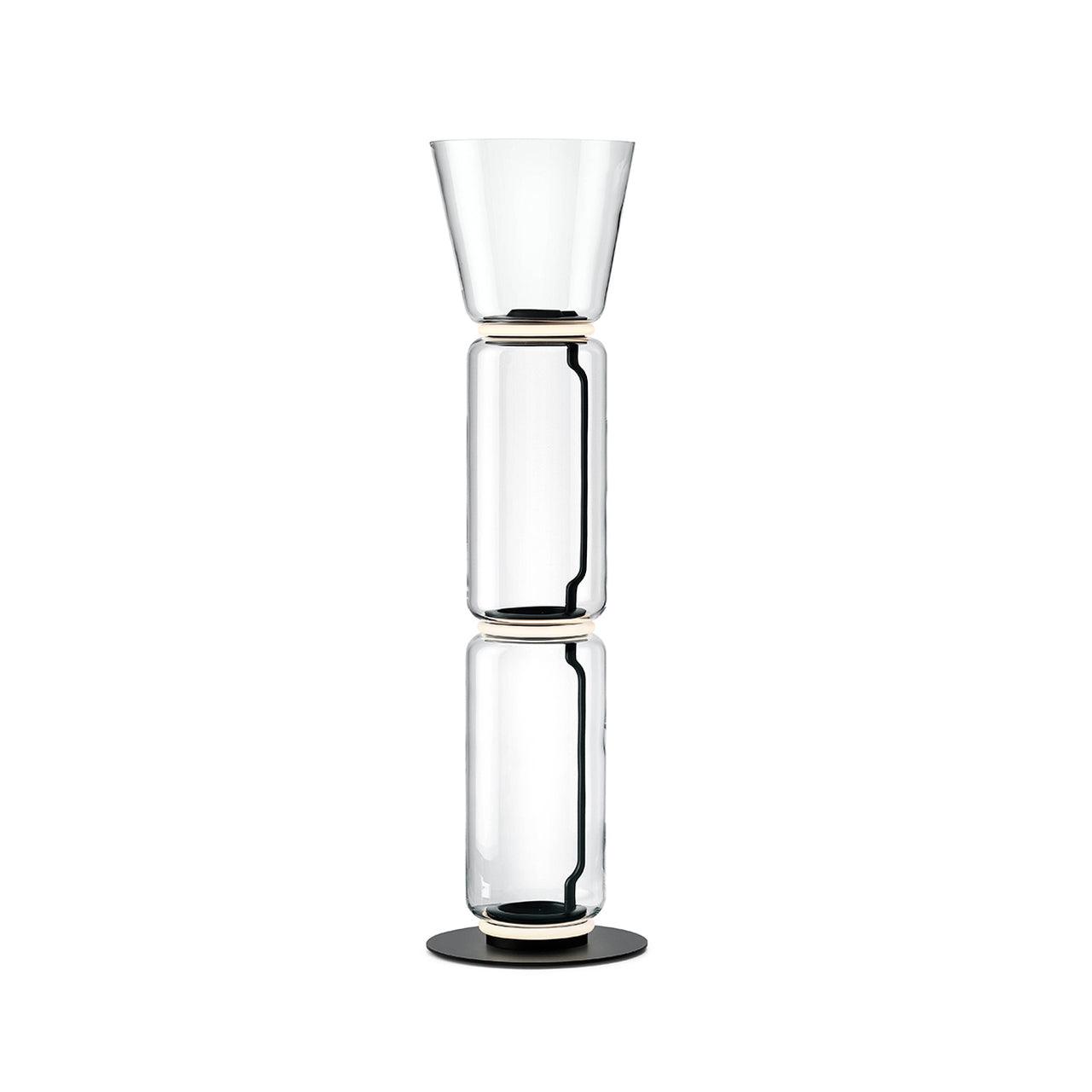 Lustra Floor Lamp Bamboo Glass - Letslighting