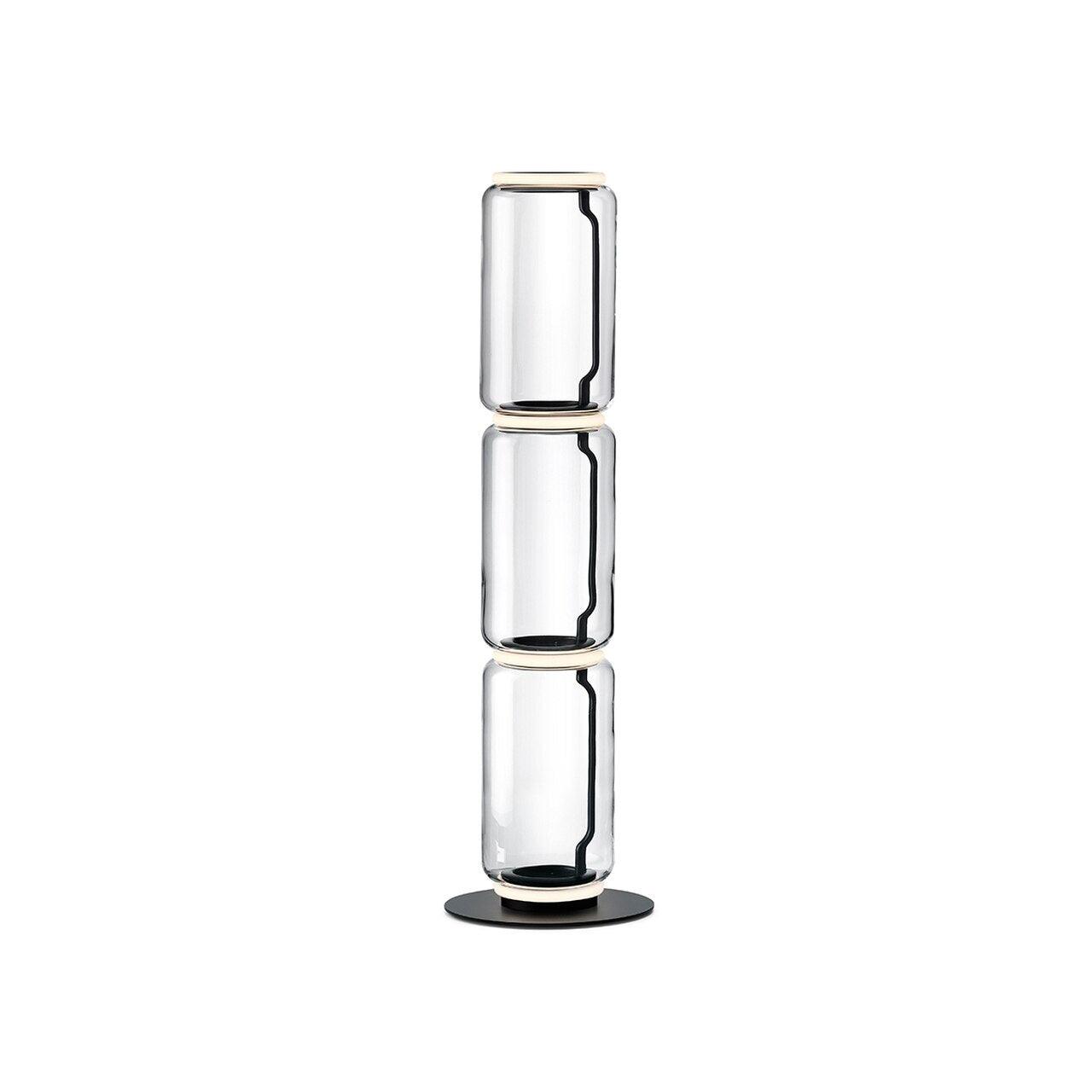 Lustra Floor Lamp Bamboo Glass - Letslighting