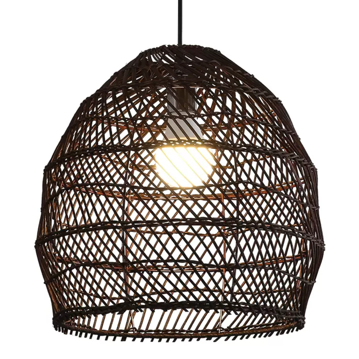 Muto Design Retro LED Pendant Light Black/Wood Wood Bedroom/Living Room/Study Room/Hall