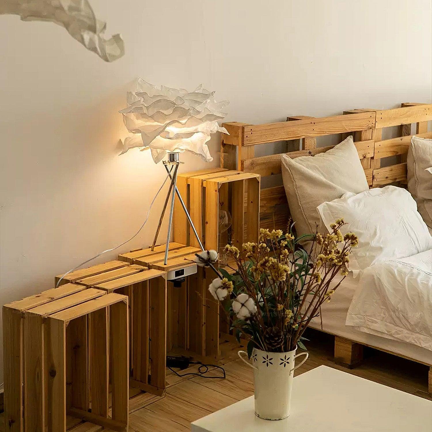 peony Modern Paper Table Lamp - Letslighting