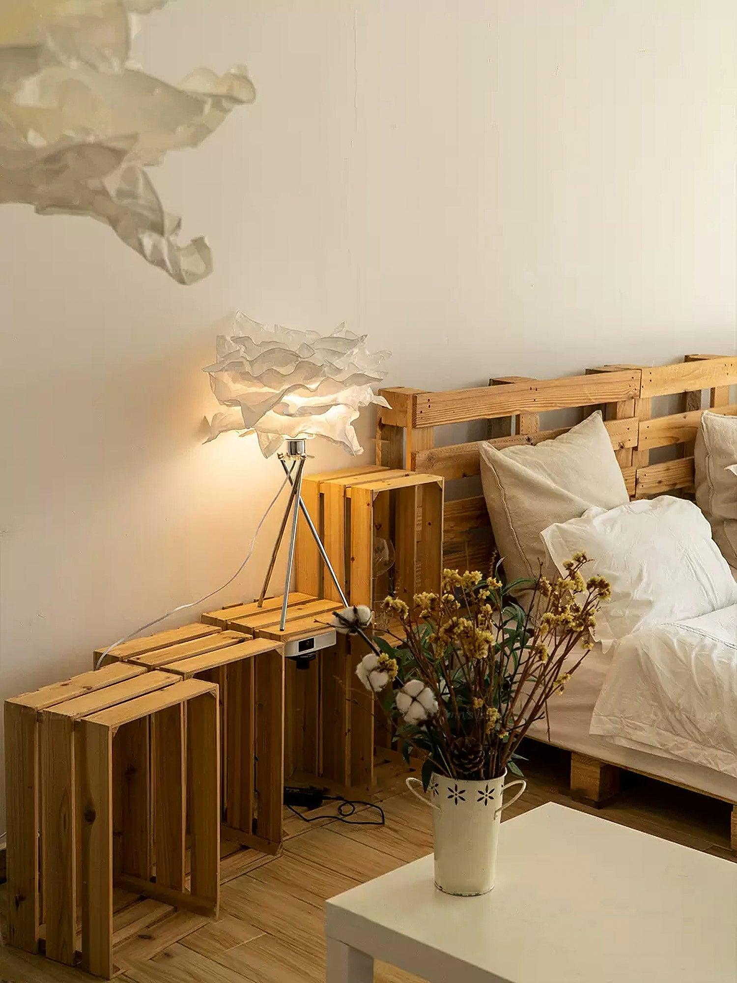 peony Modern Paper Table Lamp - Letslighting