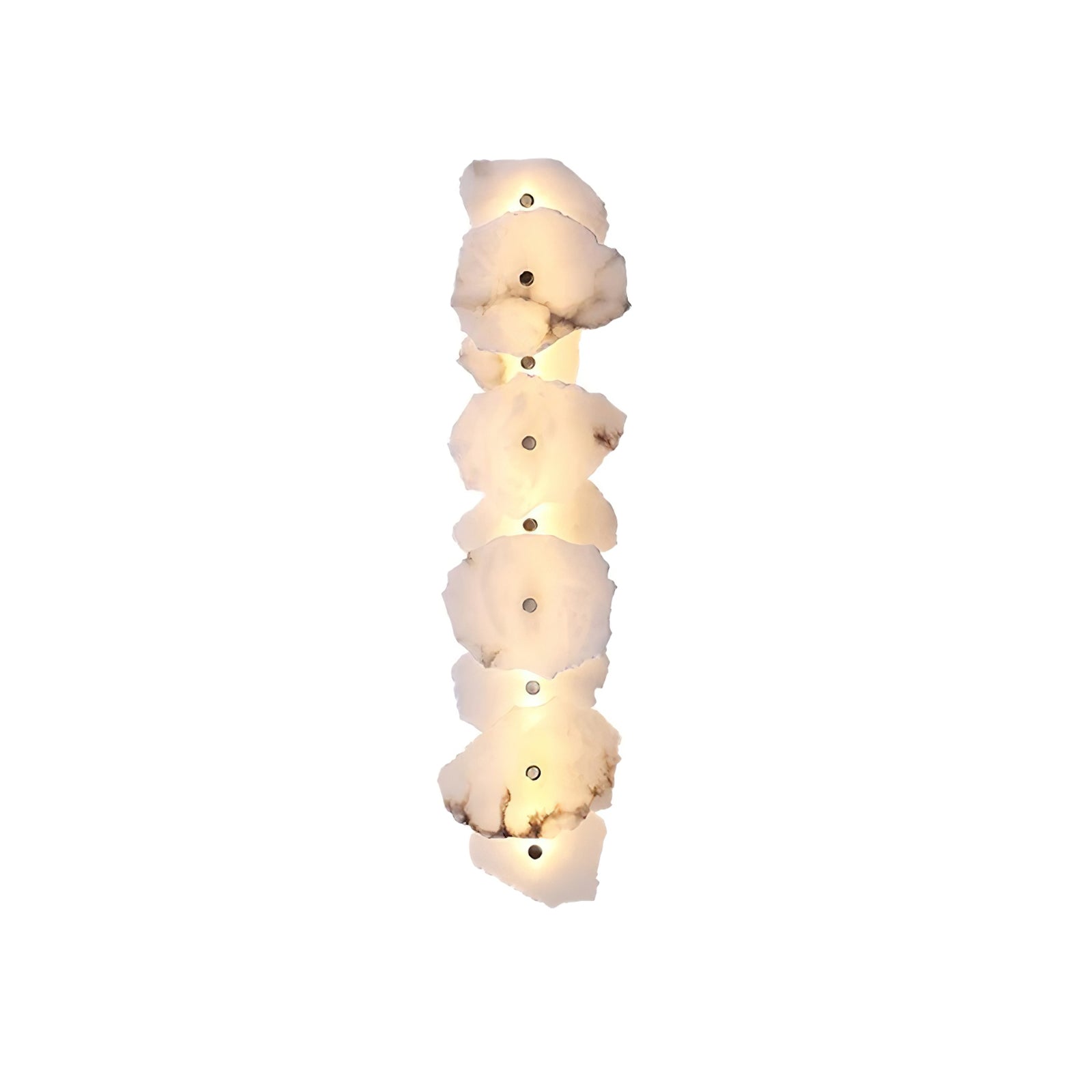 Alaeila Floral Cluster Alabaster Wall Light - Letslighting