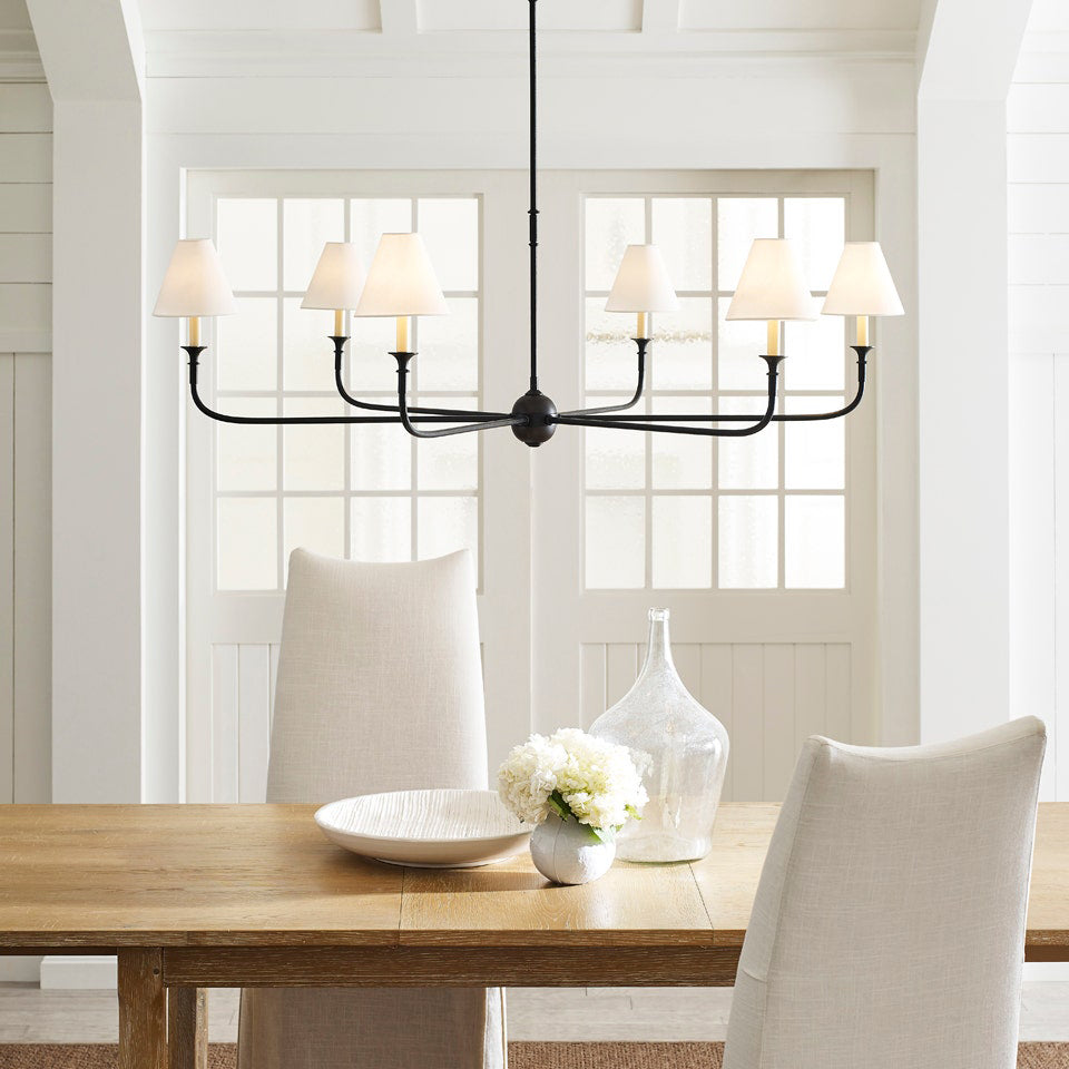 Arthaila Vintage Industrial Grande Fabric Chandelier - Letslighting