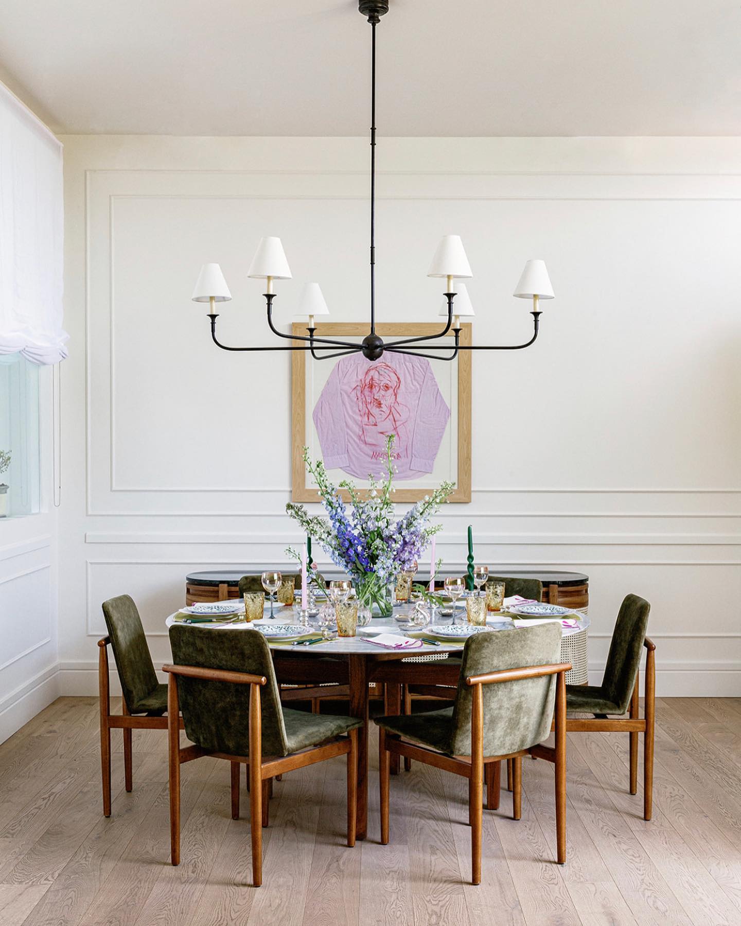 Arthaila Vintage Industrial Grande Fabric Chandelier - Letslighting