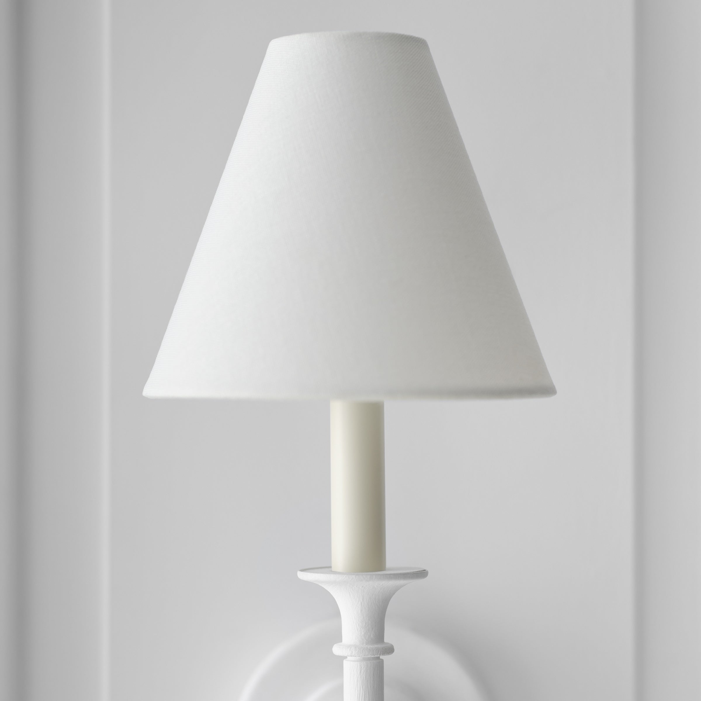 Cygnus Modern Minimalist Traditional Black Fabric Wall Lamp - Letslighting