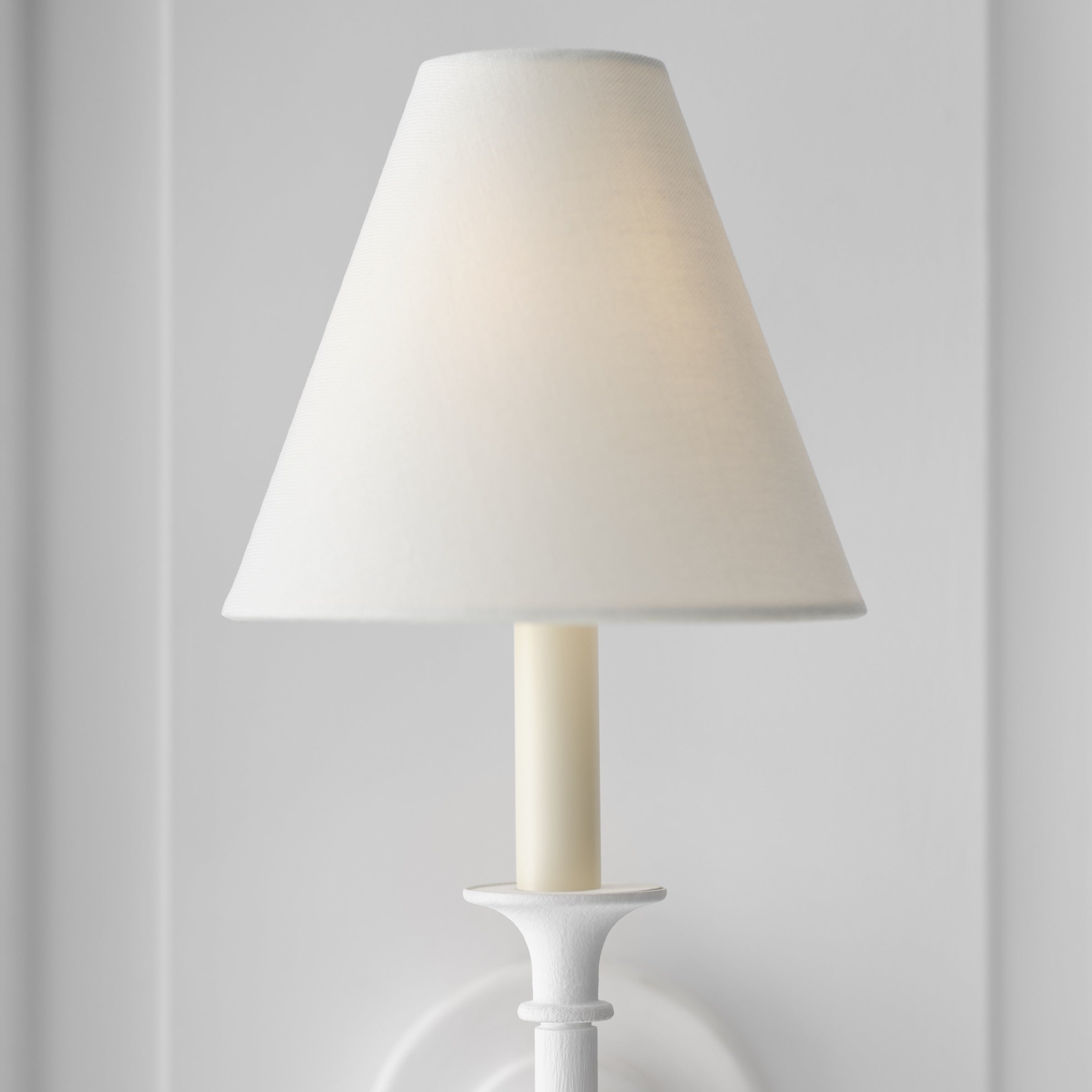 Cygnus Modern Minimalist Traditional Black Fabric Wall Lamp - Letslighting