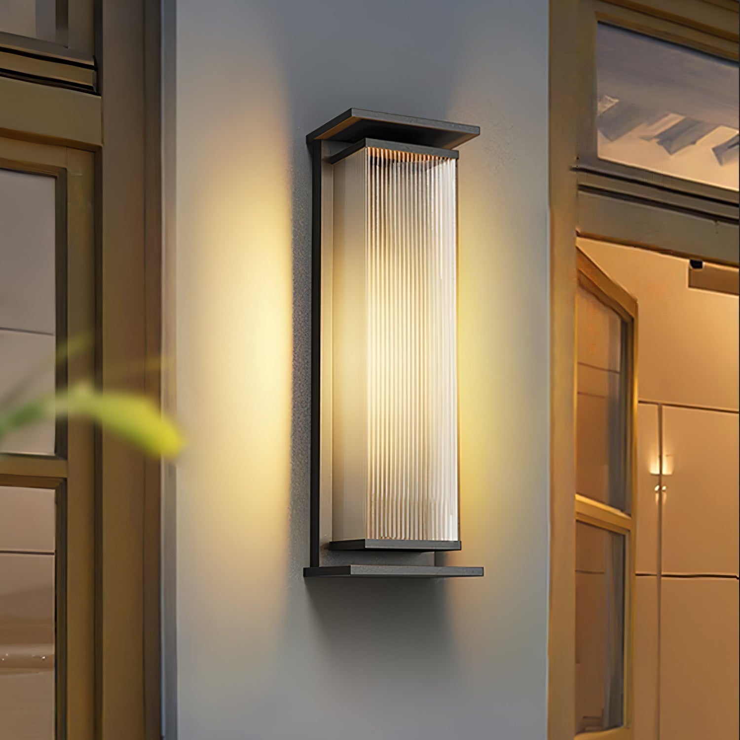 Ilthaion Applique Murale Extérieure Rectangulaire en Boîte - Neutralighting