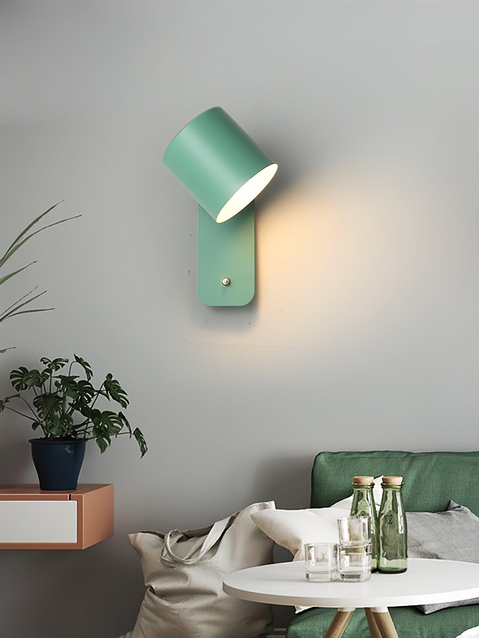 Lustra Applique Murale Cylindrique Rotative - Neutralighting