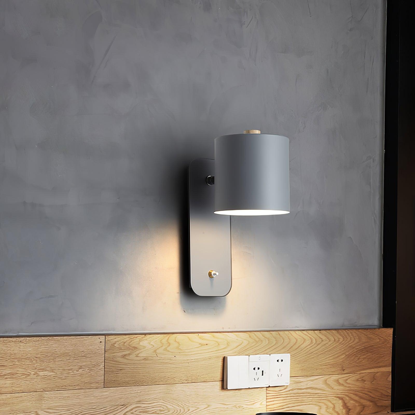 Lustra Applique Murale Cylindrique Rotative - Neutralighting