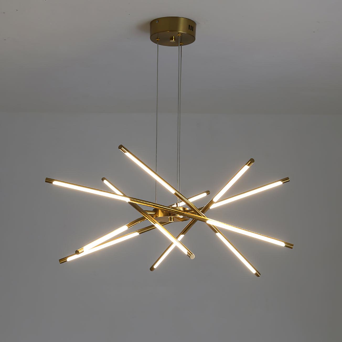 Lustra Chandelier Rotatable LED Modern - Letslighting