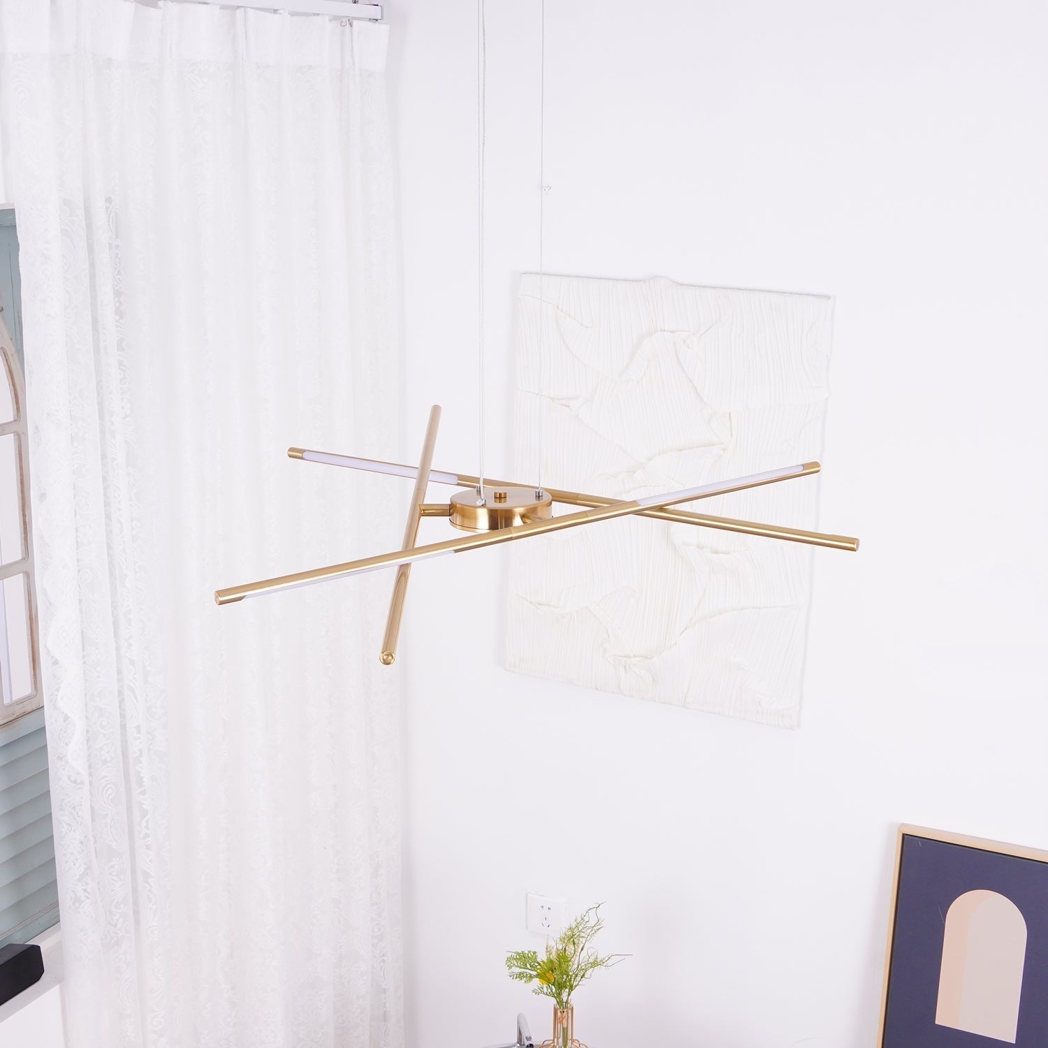 Lustra Chandelier Rotatable LED Modern - Letslighting