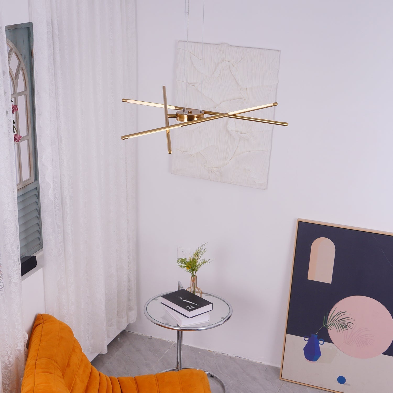 Lustra Chandelier Rotatable LED Modern - Letslighting
