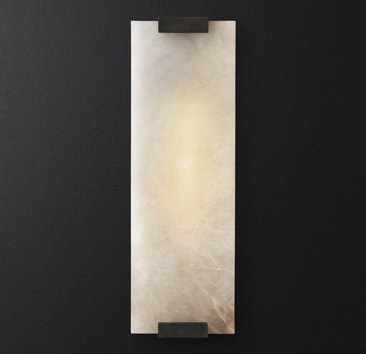 Roux Wall Lamp Alabaster Panel Glow - Neutralighting