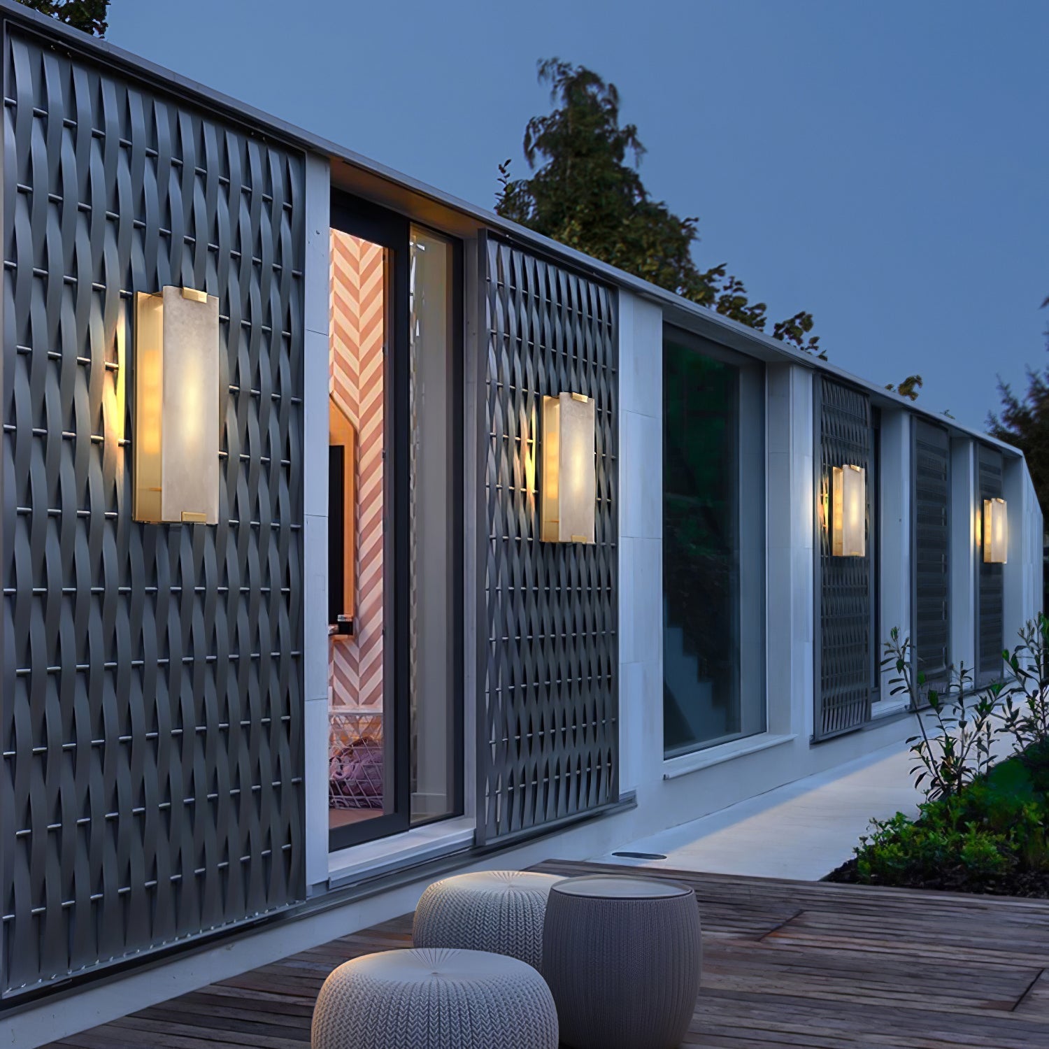 Roux Wall Lamp Alabaster Panel Glow - Neutralighting