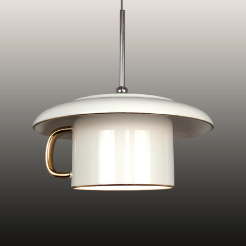 Valentina Urban Cup Ceramic LED Pendant Light Living Room