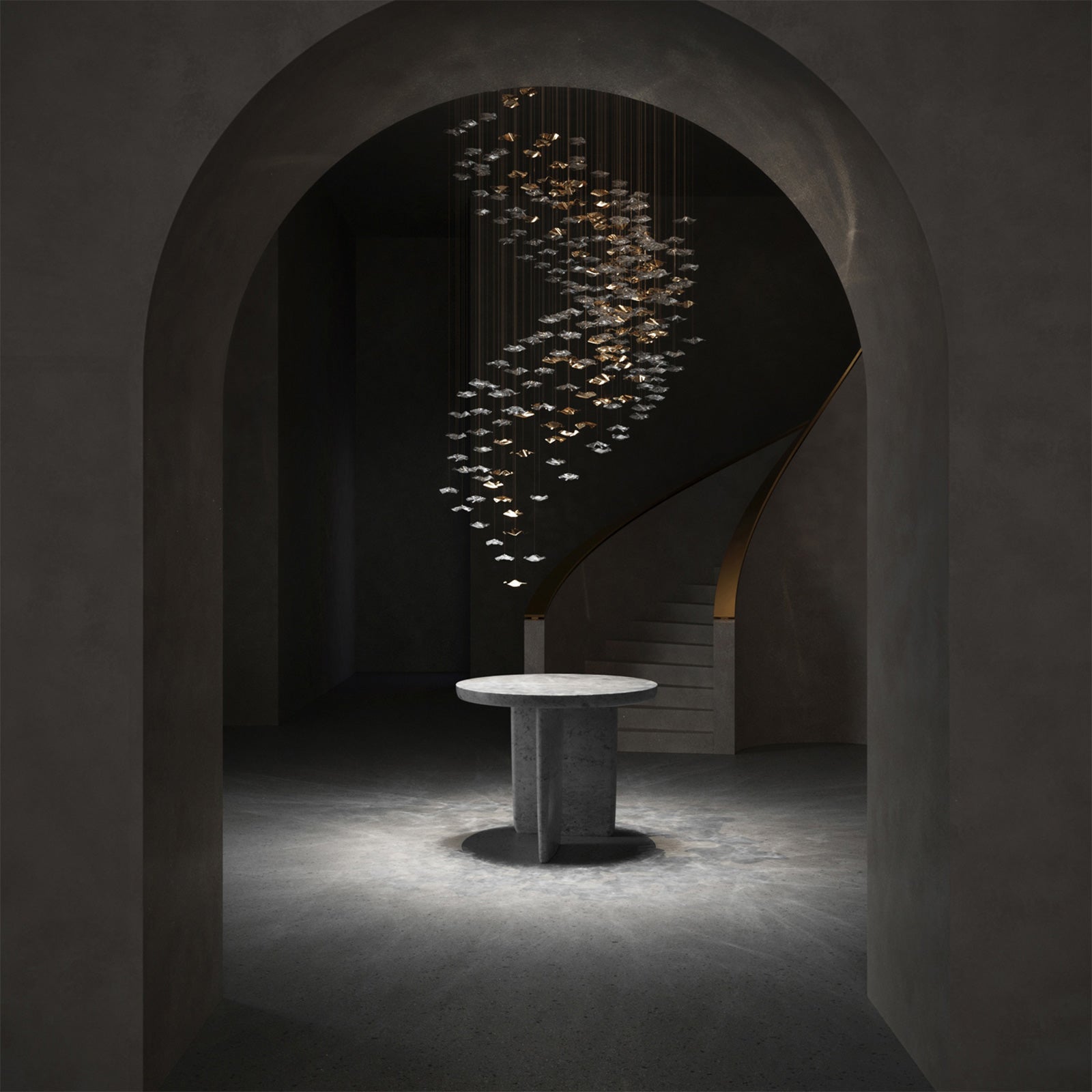 Vecarisra Luxury Tidal Art Glass Pendants Lamp - Letslighting