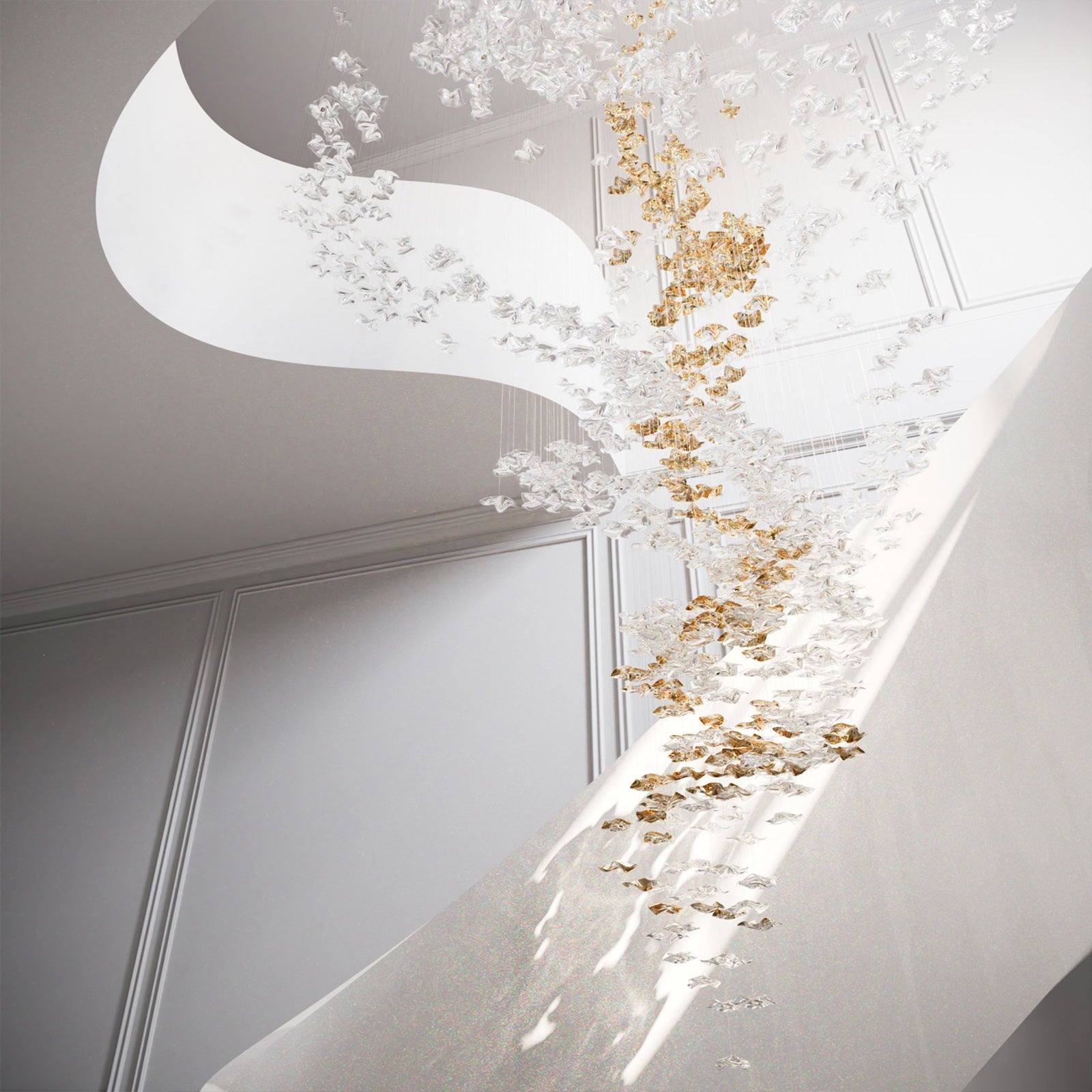 Vecarisra Luxury Tidal Art Glass Pendants Lamp - Letslighting