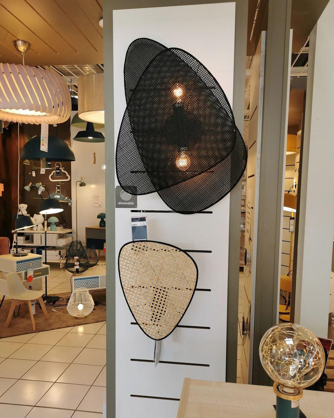 Uvelan Applique Murale Art Naturel Bambou - Neutralighting
