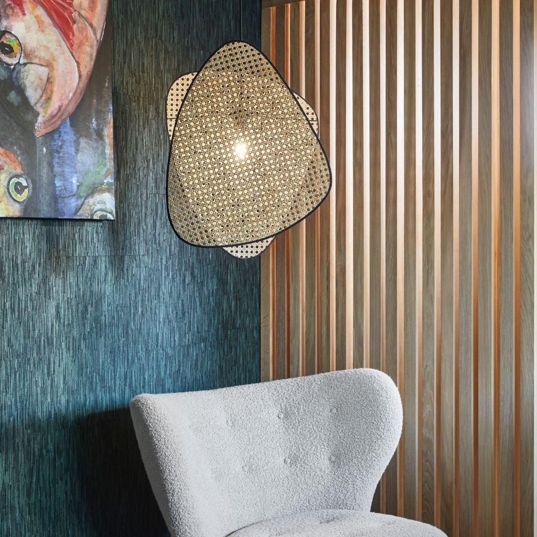 Uvelan Applique Murale Art Naturel Bambou - Neutralighting