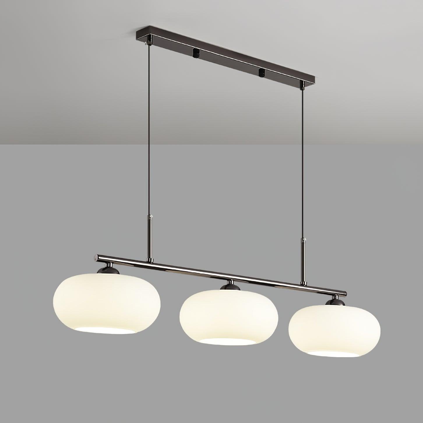 Lustra Pendant Lamp 3-Light Globe Shaped Linear - Letslighting