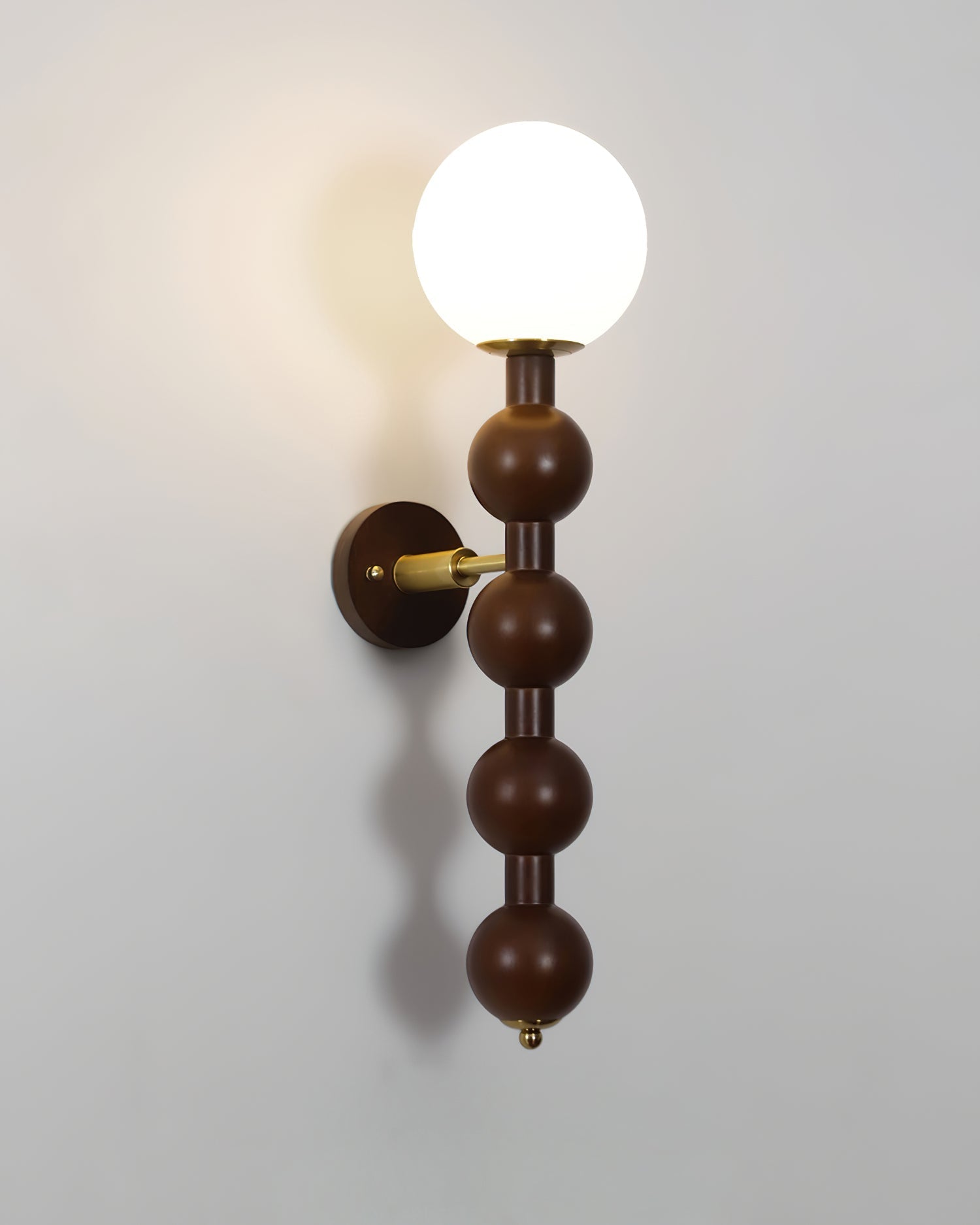 Wall Lamp Gourd in Wood and Glass Modern Style - Letslighting