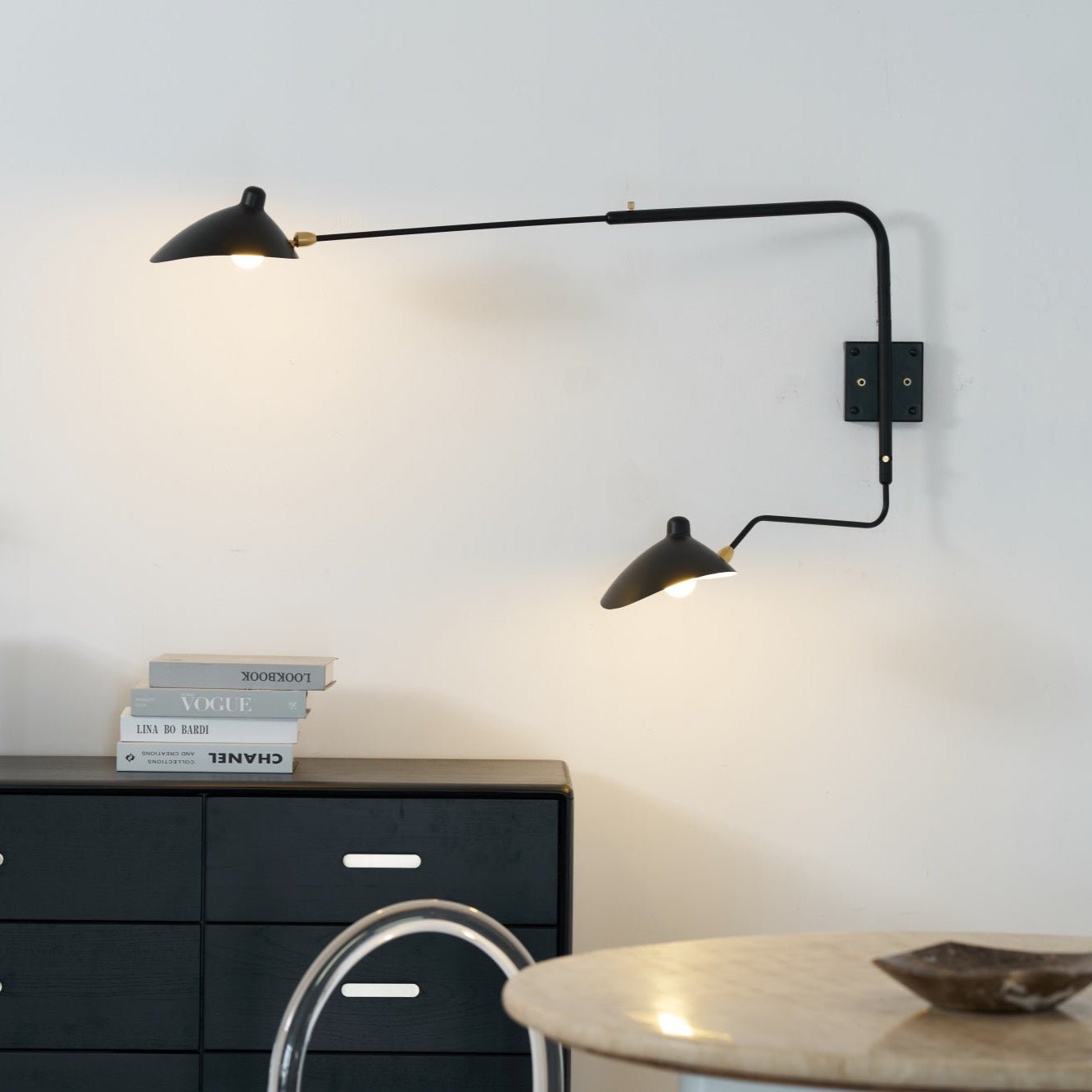 Lustra Applique Murale Élégante à Un Bras - Neutralighting