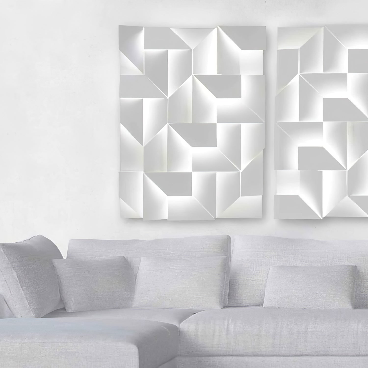 Kelsey Applique Murale Shadows Grand Sconce - Neutralighting