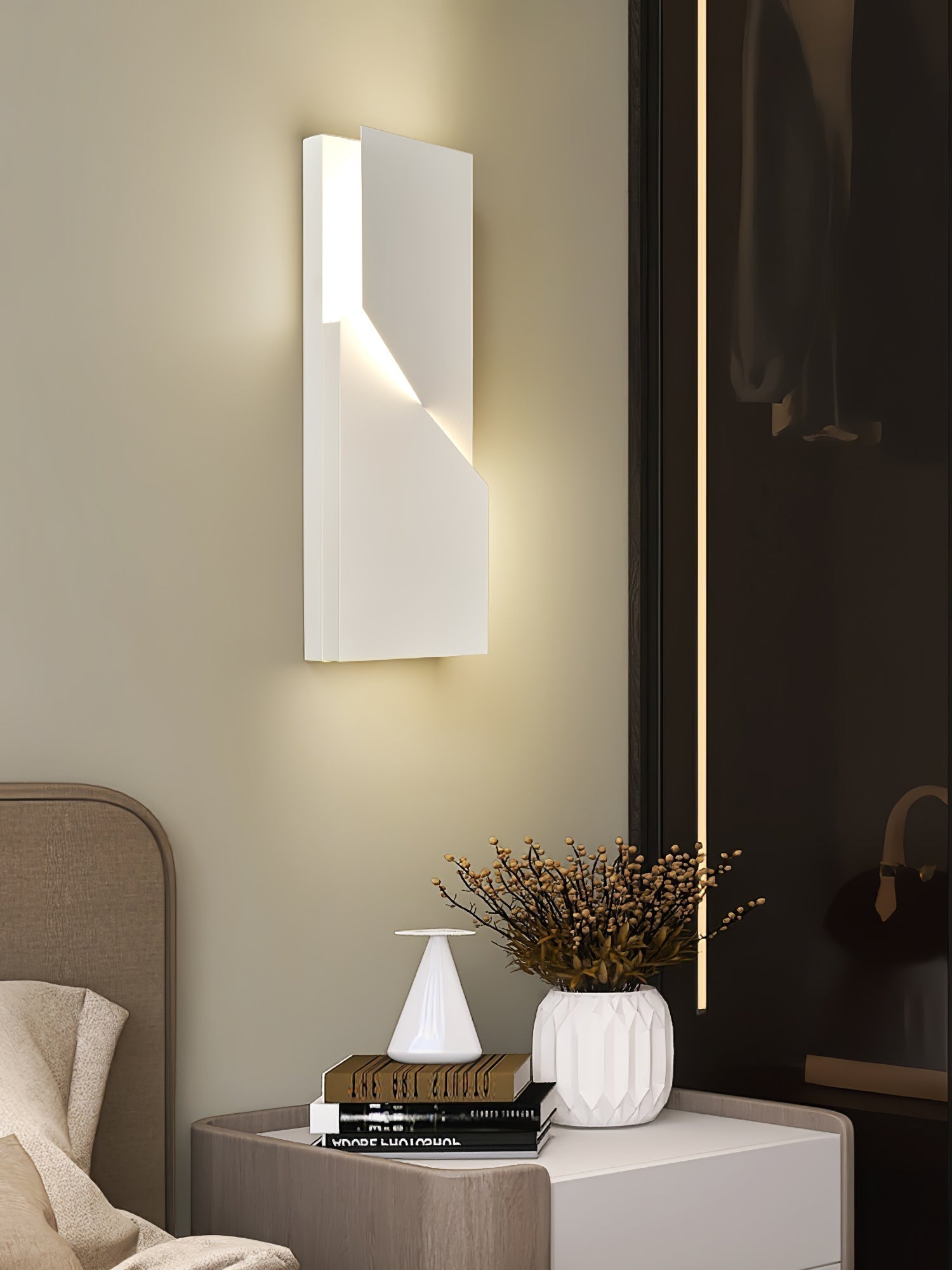 Kelsey Applique Murale Shadows Grand Sconce - Neutralighting