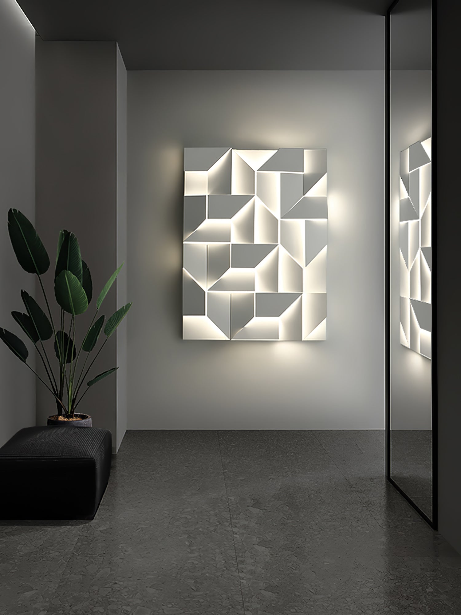 Kelsey Applique Murale Shadows Grand Sconce - Neutralighting