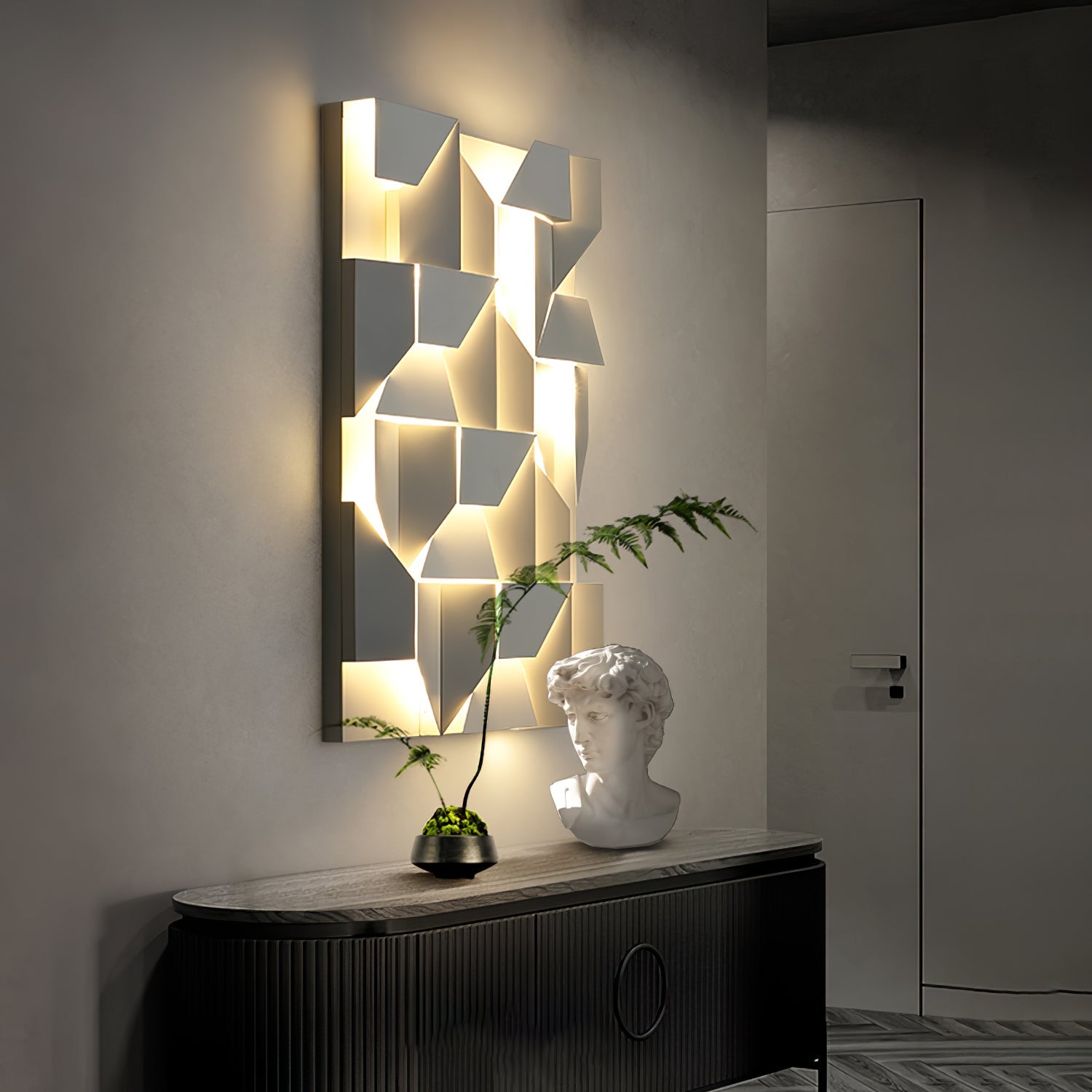 Kelsey Applique Murale Shadows Grand Sconce - Neutralighting