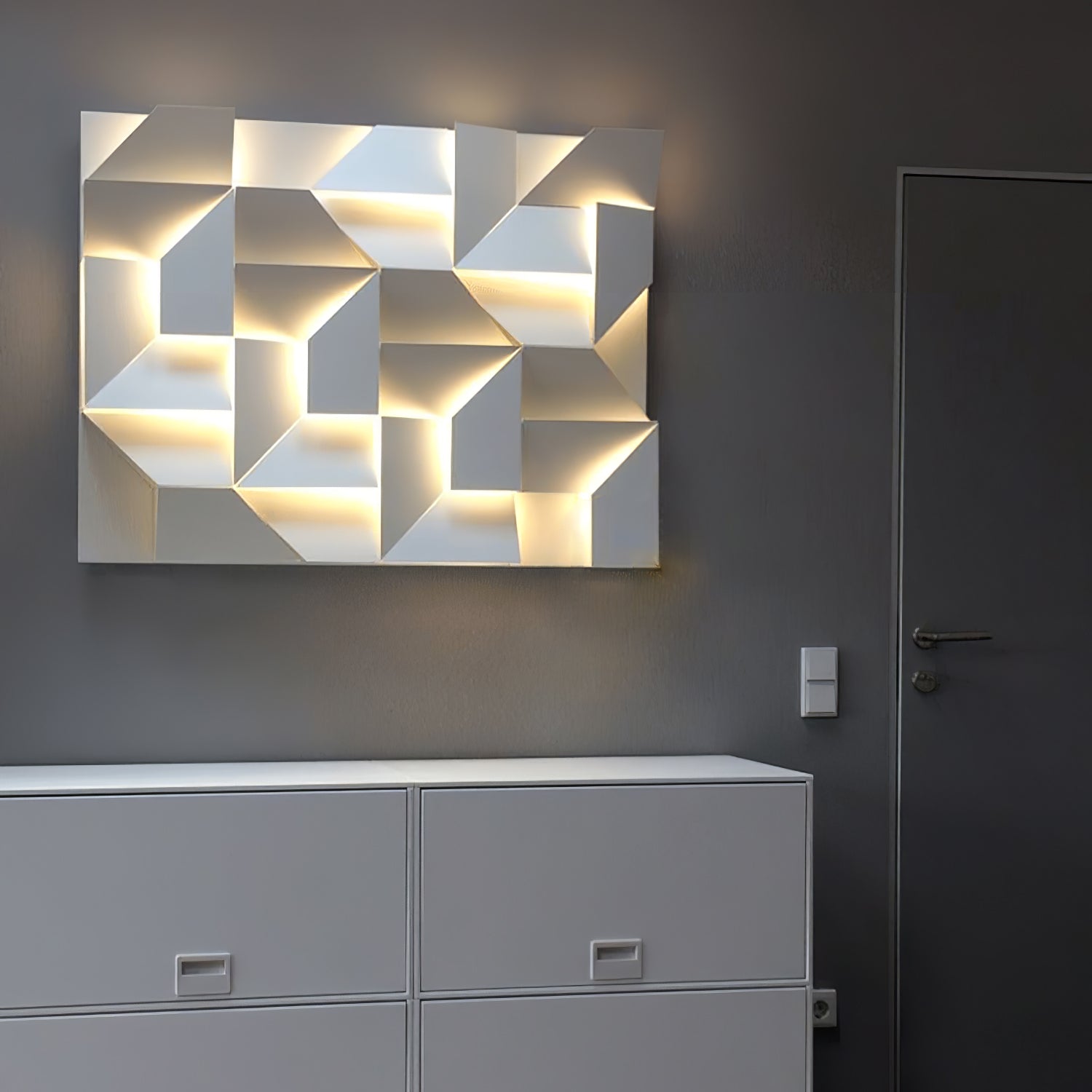 Kelsey Applique Murale Shadows Grand Sconce - Neutralighting