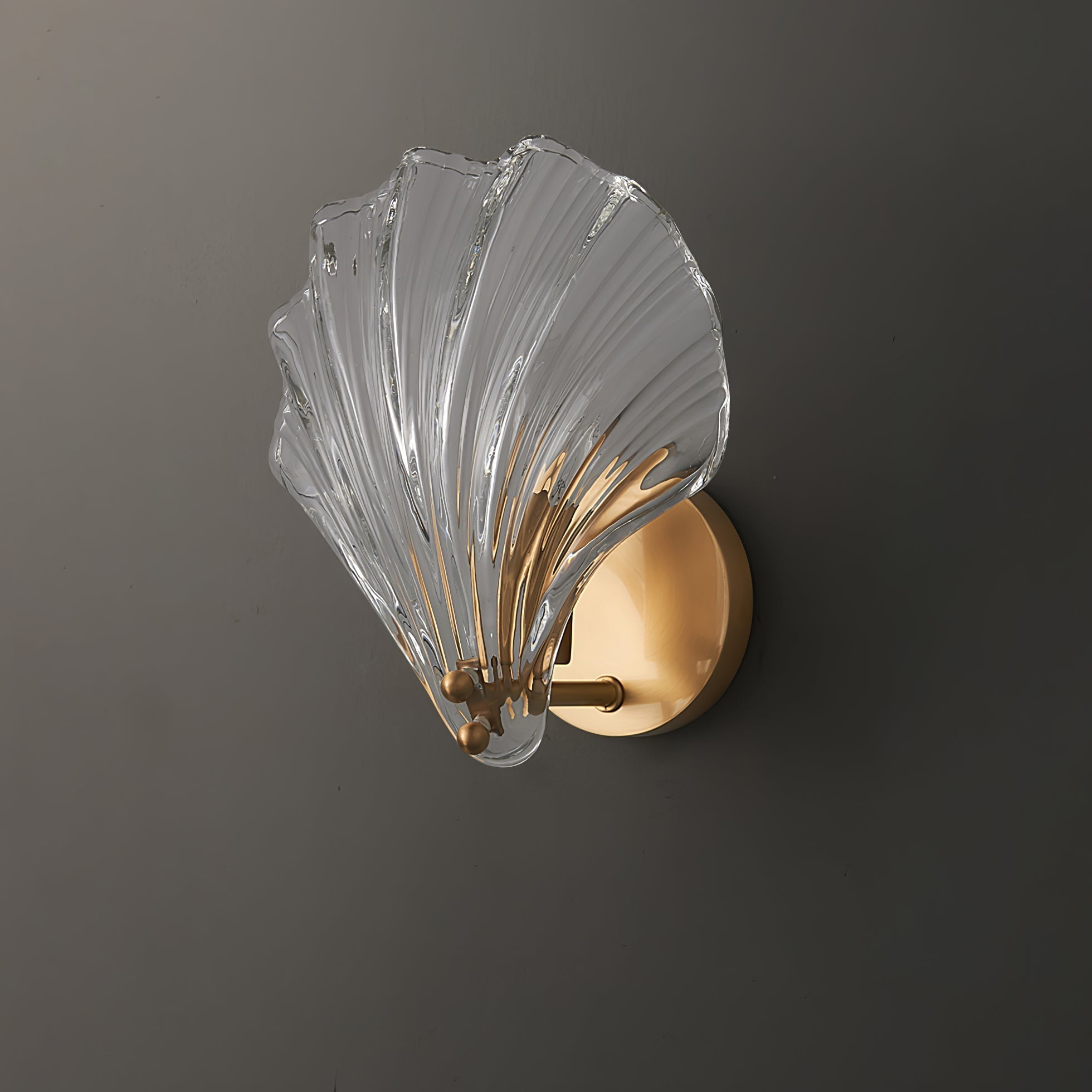 Respected Applique Murale en Verre et Laiton Premium - Neutralighting