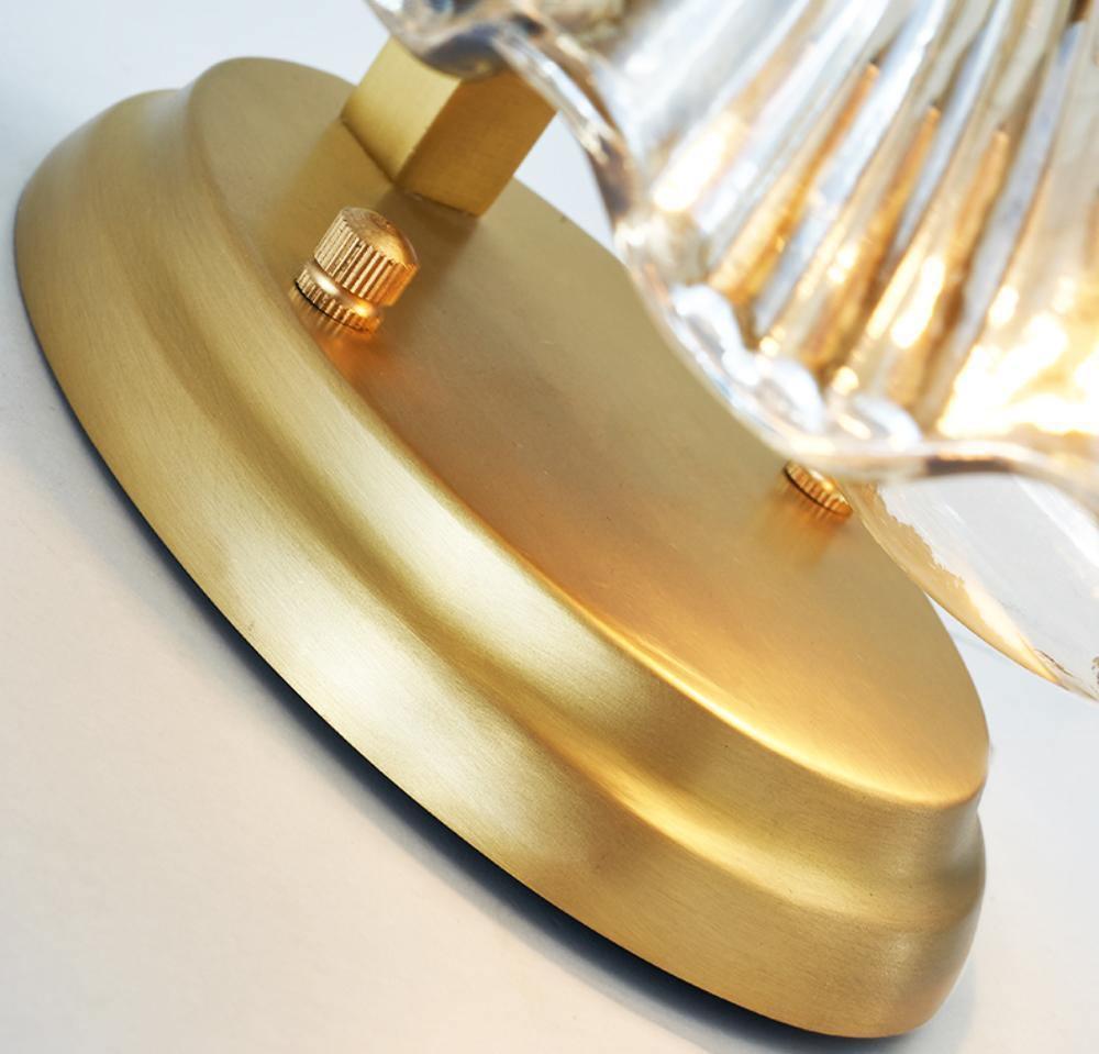 Respected Applique Murale en Verre et Laiton Premium - Neutralighting