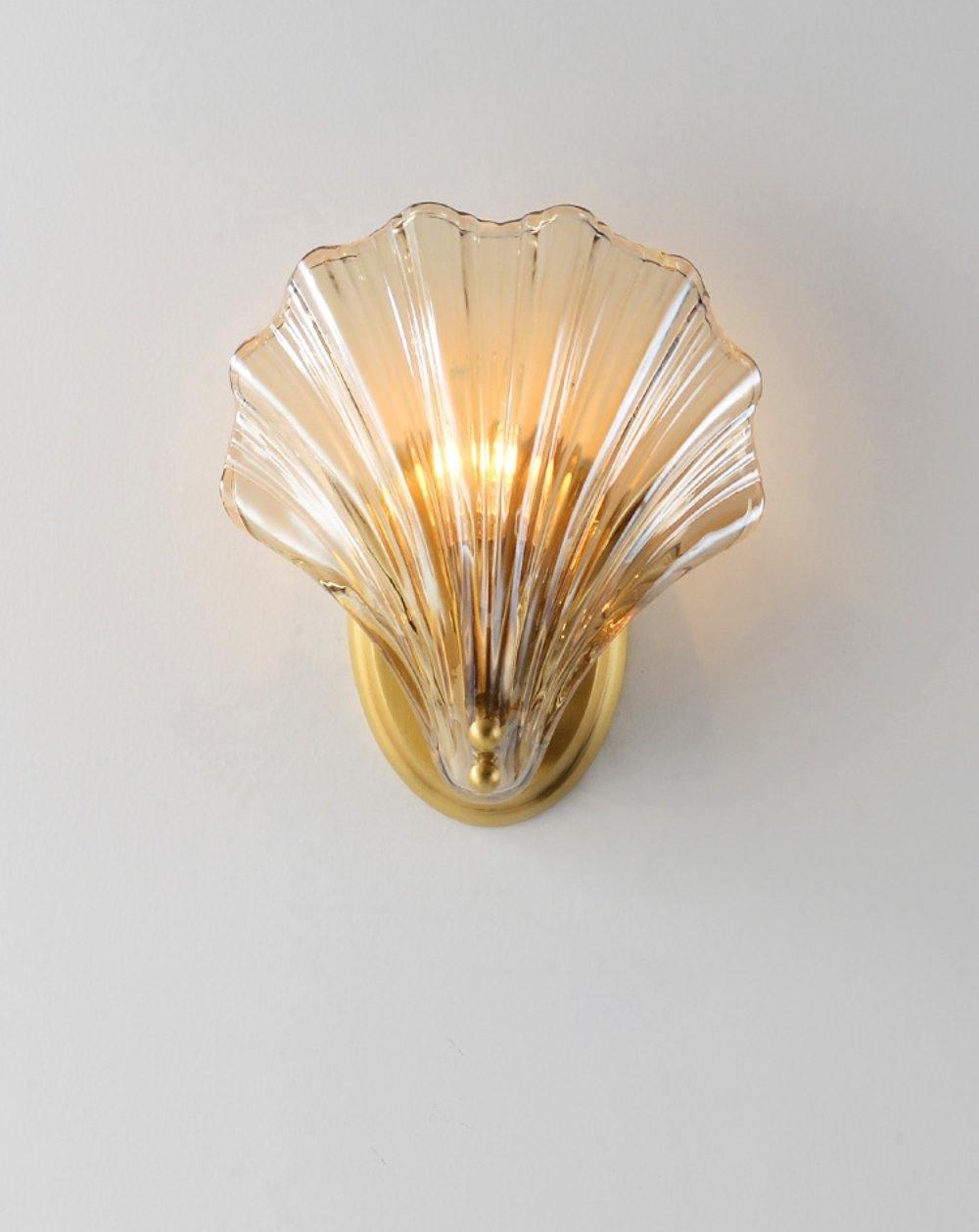 Respected Applique Murale en Verre et Laiton Premium - Neutralighting