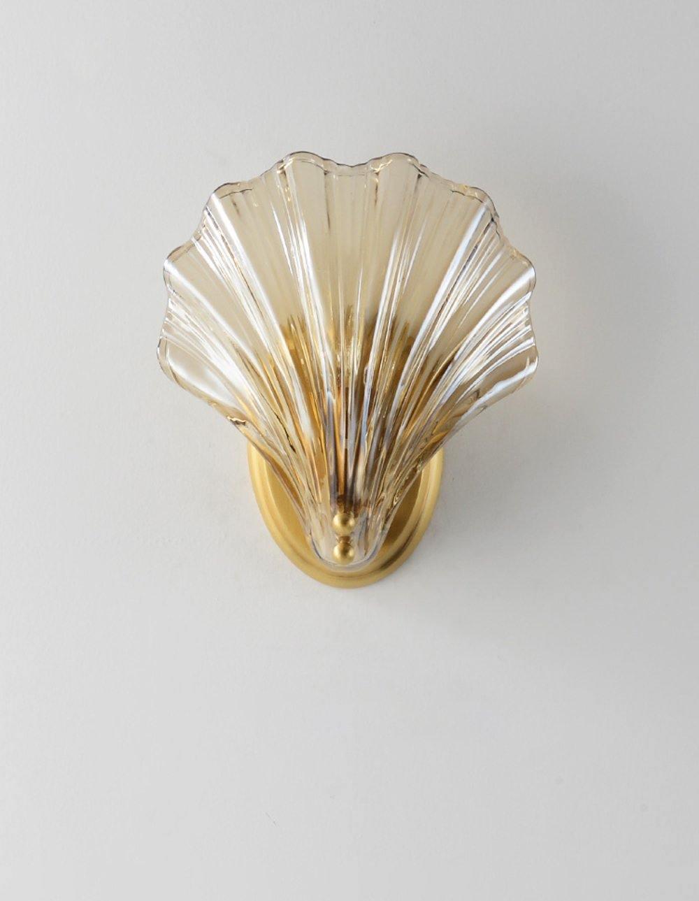 Respected Applique Murale en Verre et Laiton Premium - Neutralighting