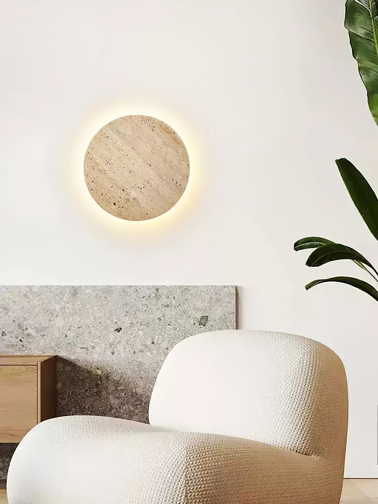 Artale Travertin Luminaire Mural - Neutralighting