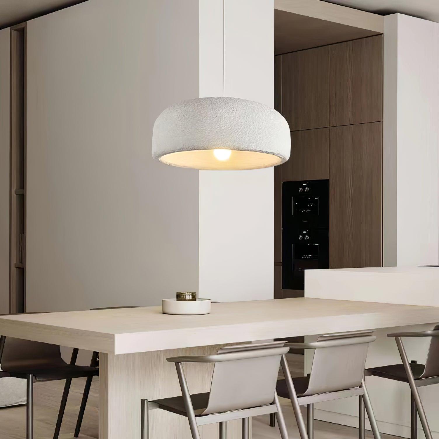 Avi Modern Cloud Dome Pendant Light, Gray