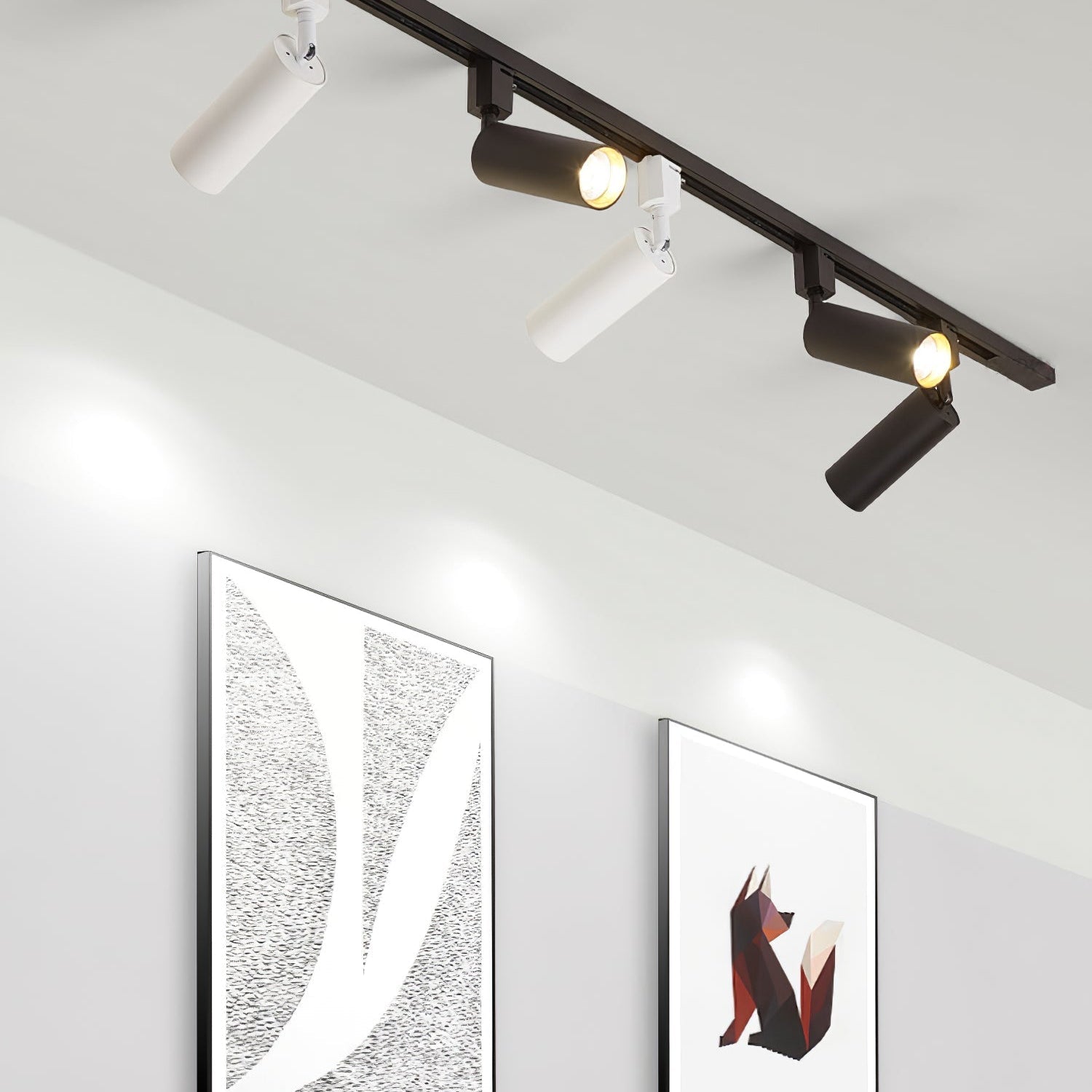 Solara Ceiling Lamp Sleek Cylinder Track with Minimalist - Letslighting